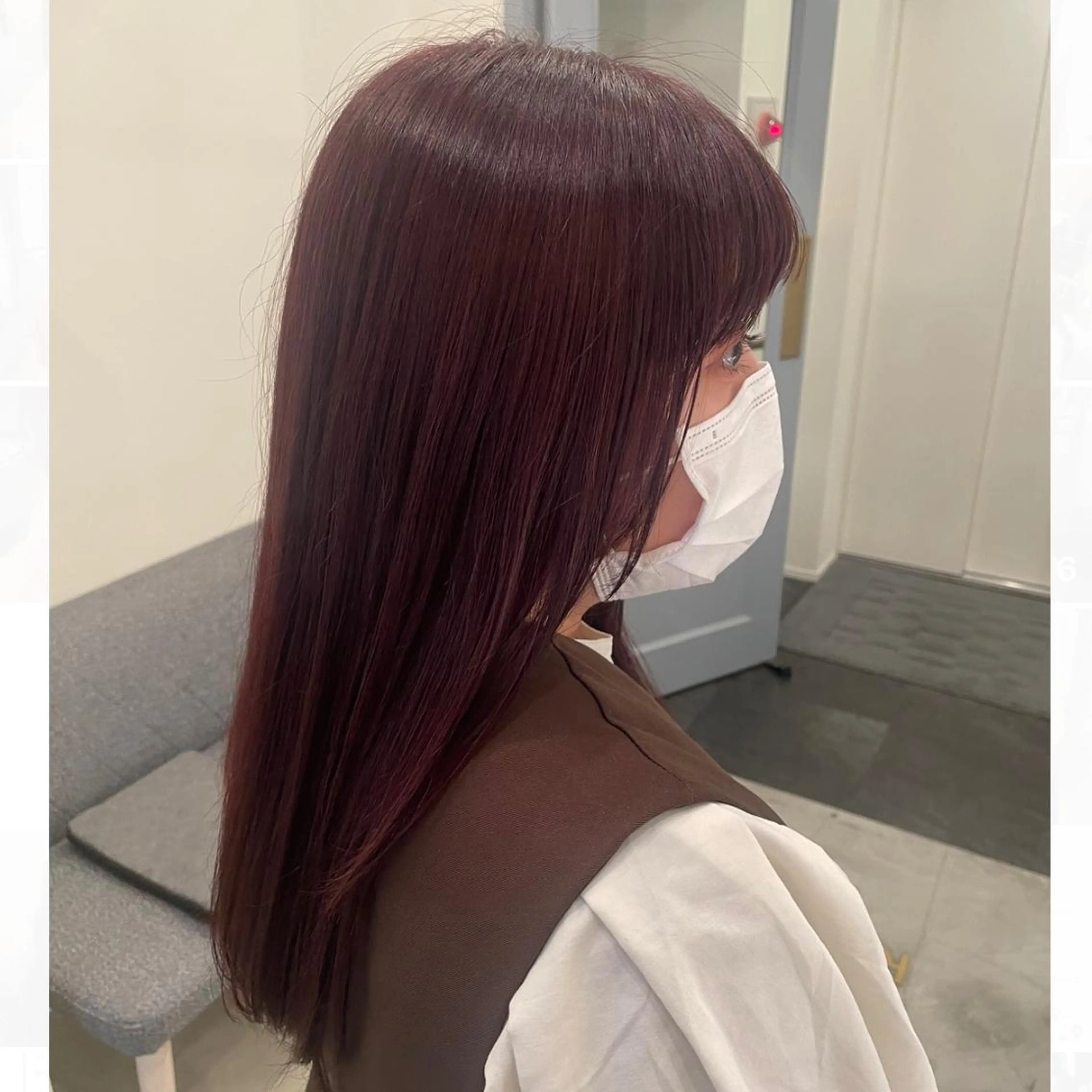 ロング カラー トリートメント 清水 玖琉海のヘアスタイル