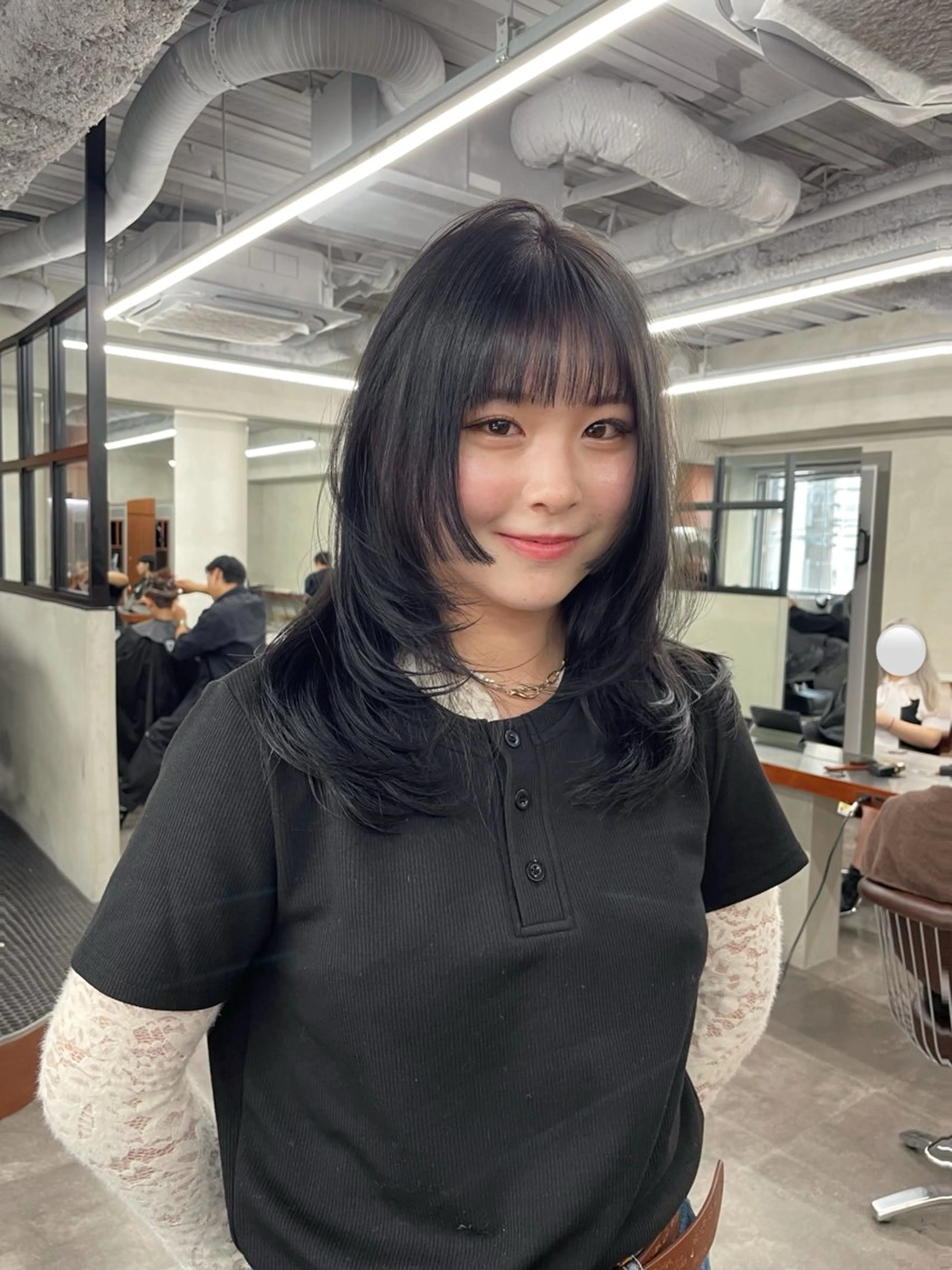 ロング カラー カット ヘアカラー 🍒暖色カラー🍒 渋谷/YUUのヘアスタイル