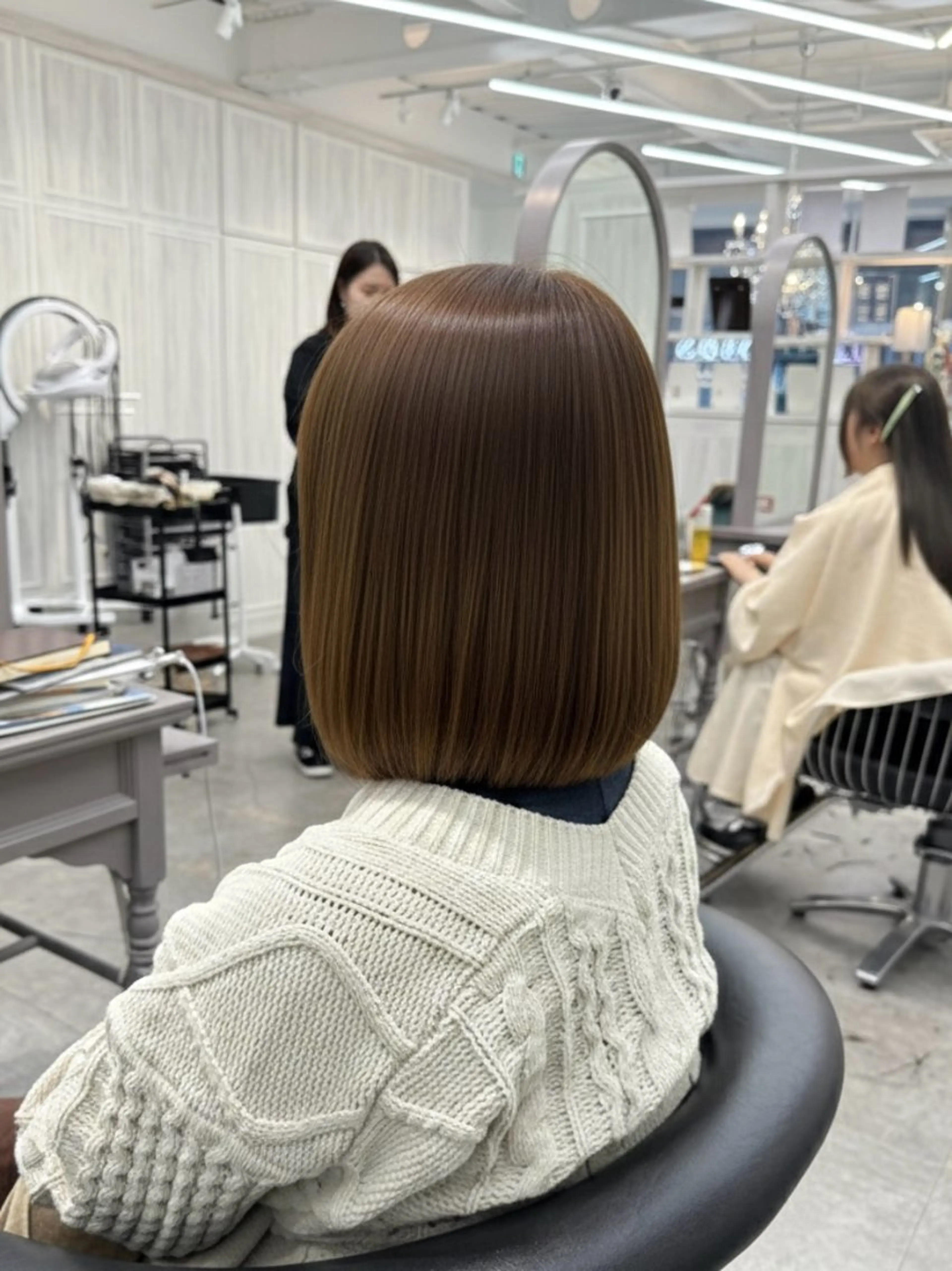 ロング 髪質改善 縮毛矯正 トリートメント 髪質改善完全特化 【天王寺】エドのヘアスタイル