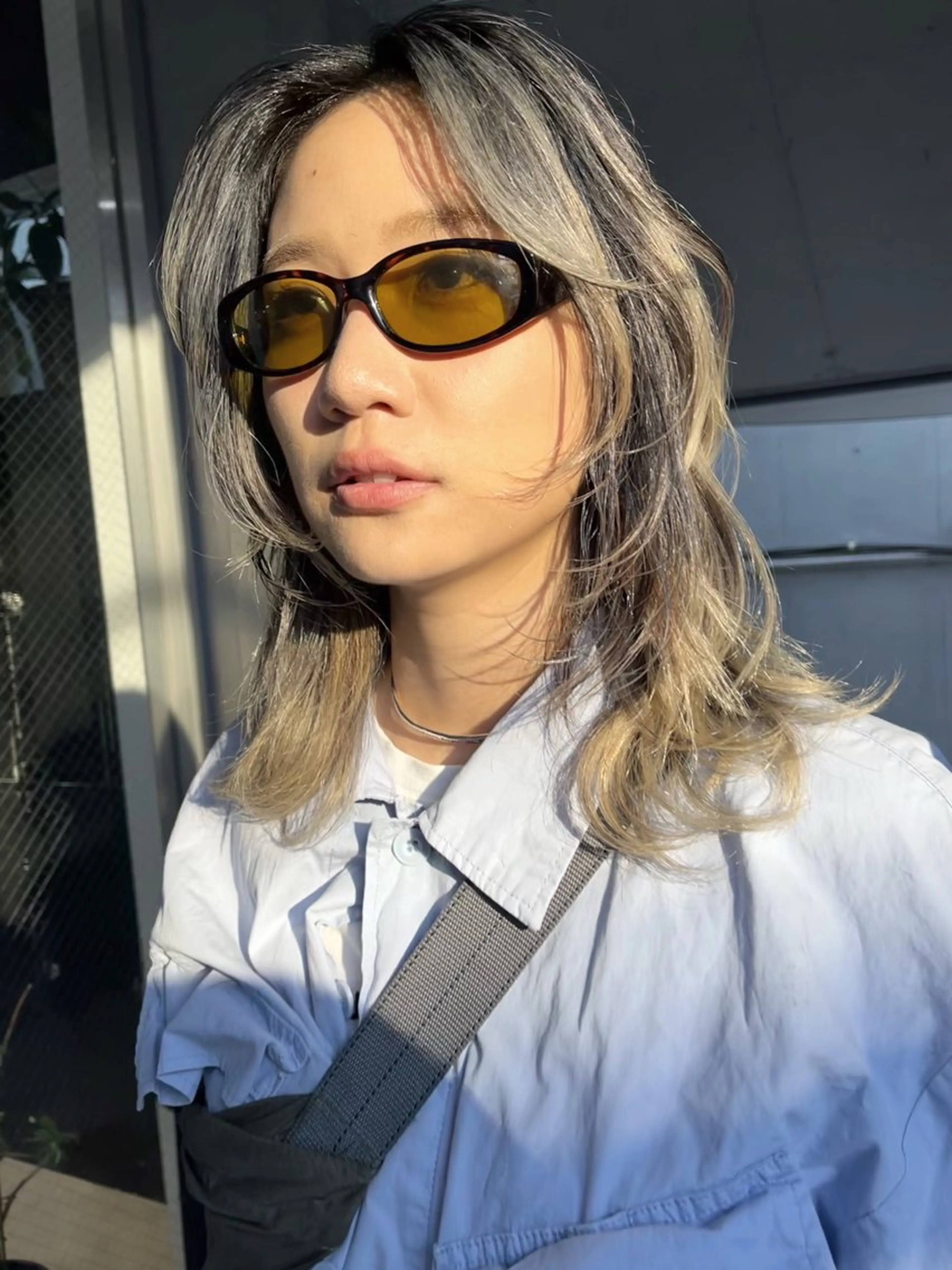 ミディアム レイヤーカット カット ヘアカラー ハイトーンNo.1✨ パーマ✨イマイタツヤのヘアスタイル