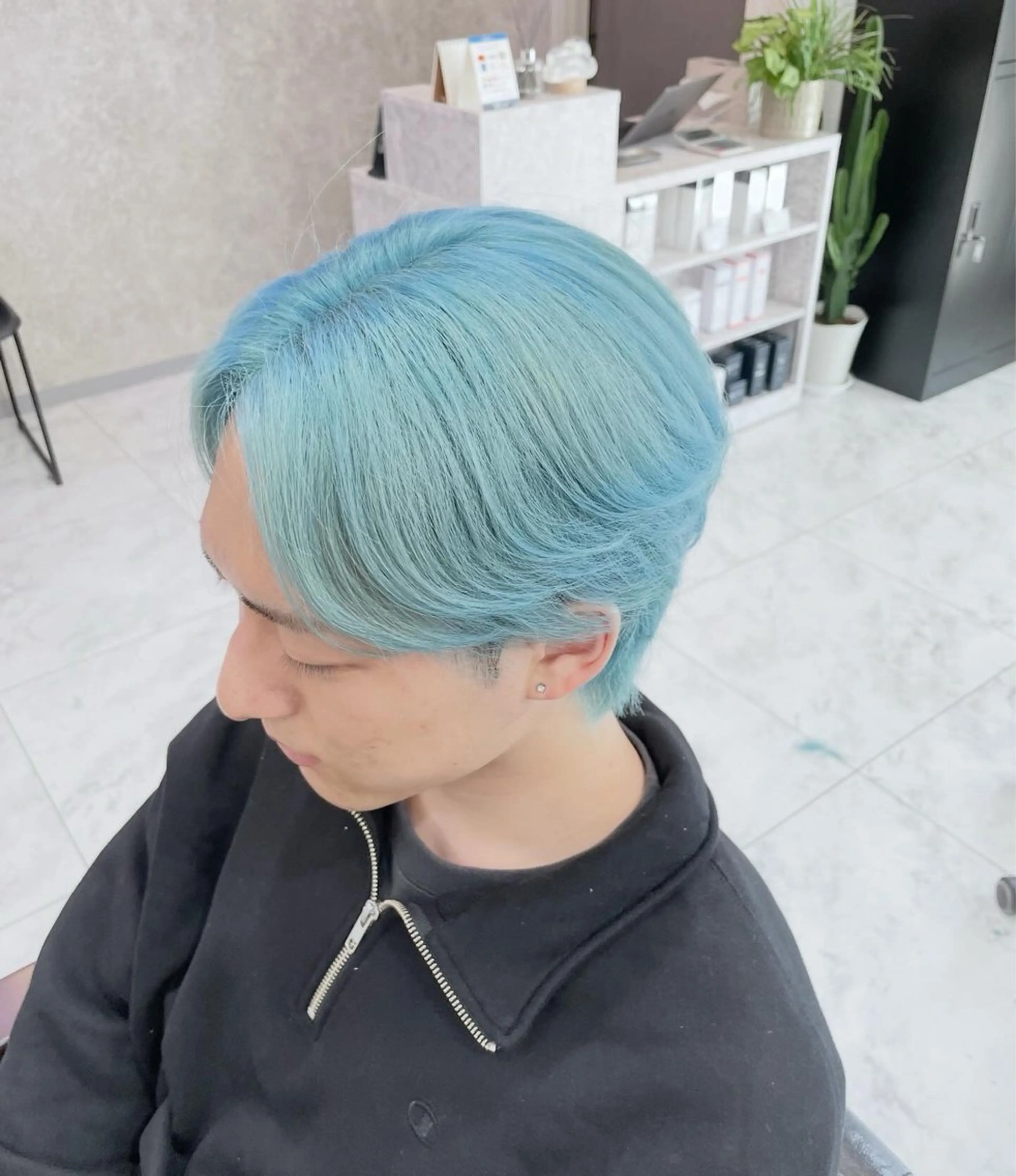 ショート 🦋ハイトーン🦋 石山 希理🦋のヘアスタイル