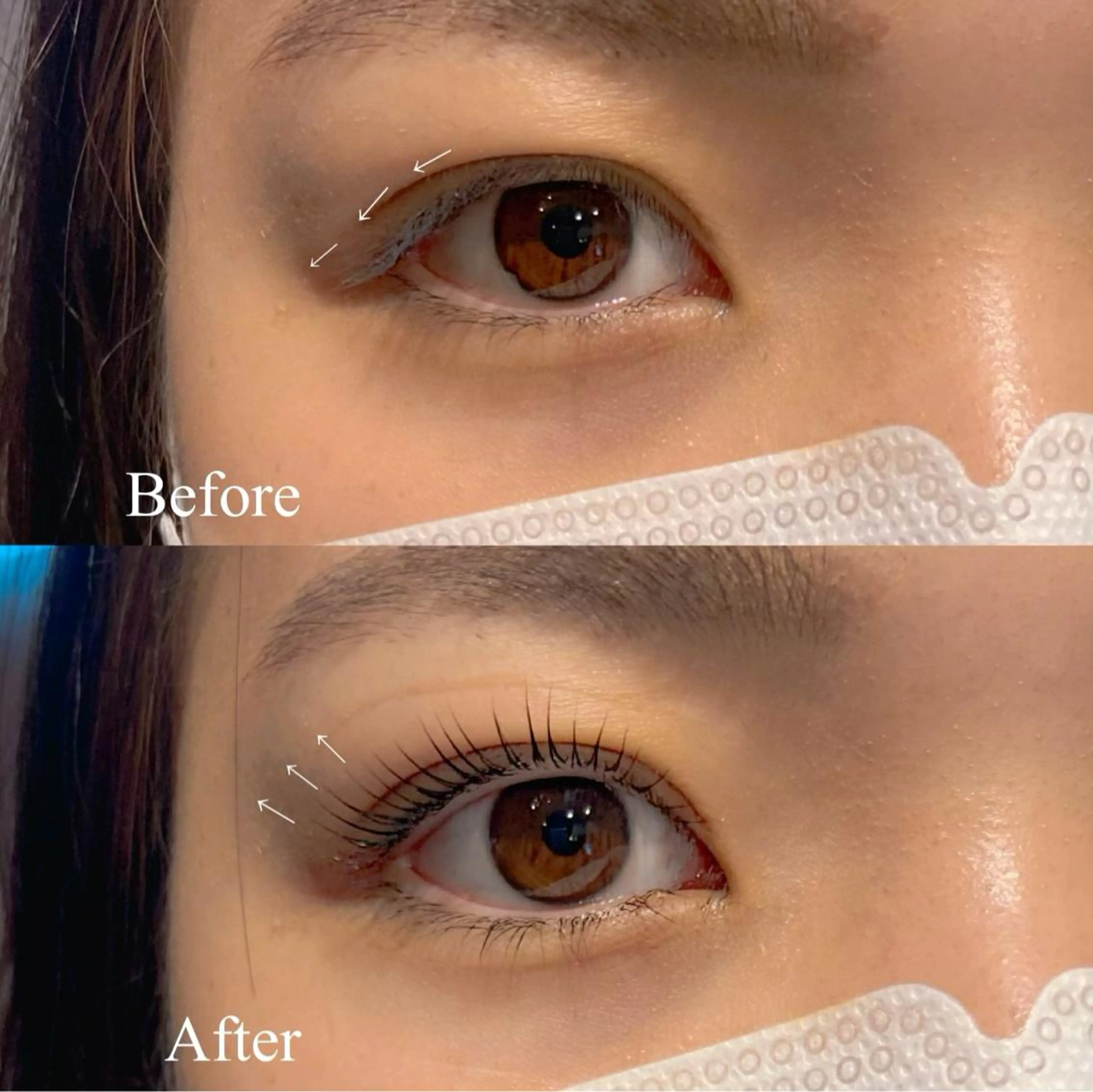 マツエク・マツパ 一重×まつ毛パーマ マツパ Earth coiffure beaute長野稲田店所属・林 愛子のマツエク・マツパデザイン