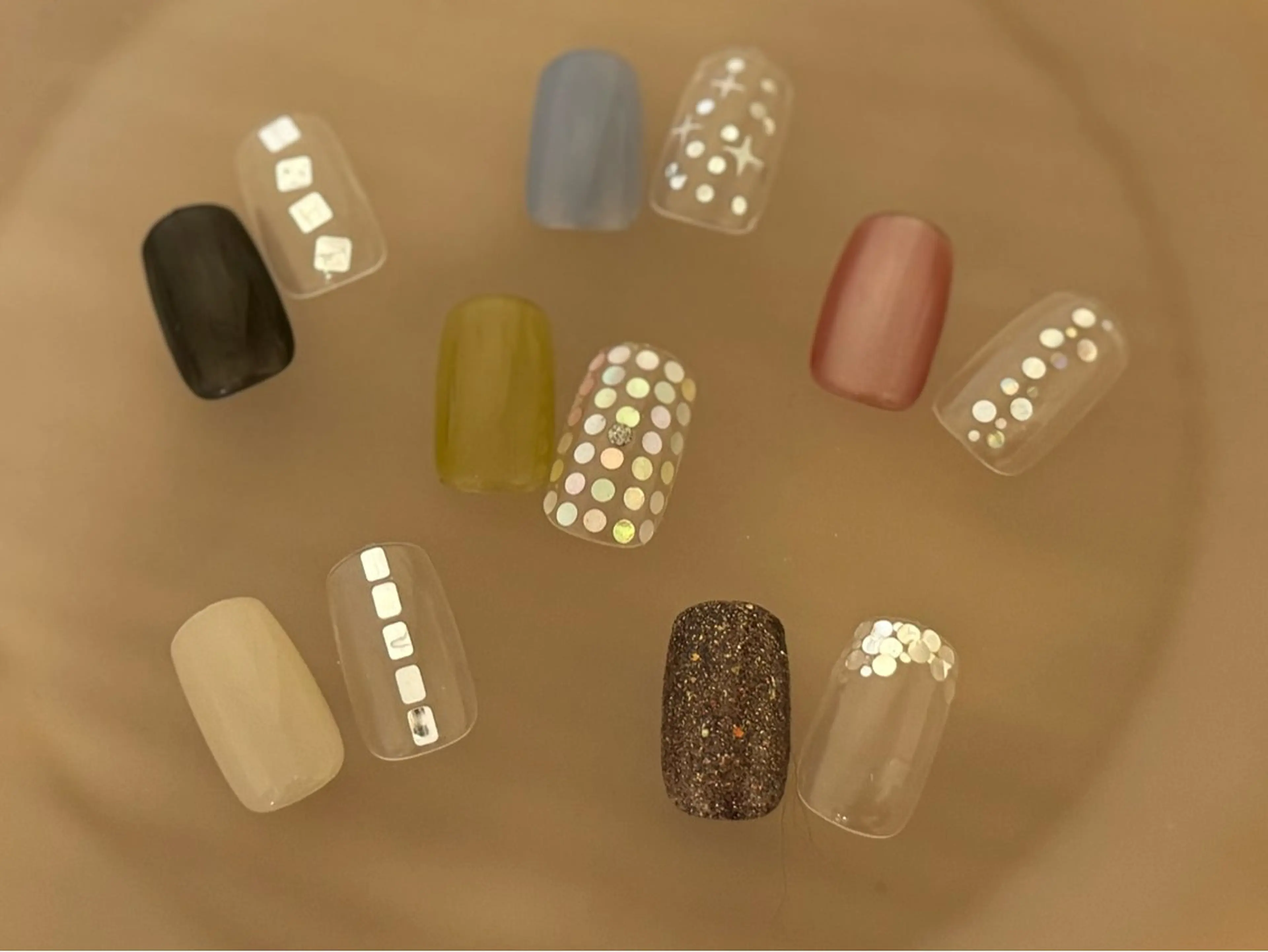 ネイル ホログラムネイル byeol nailのネイルデザイン