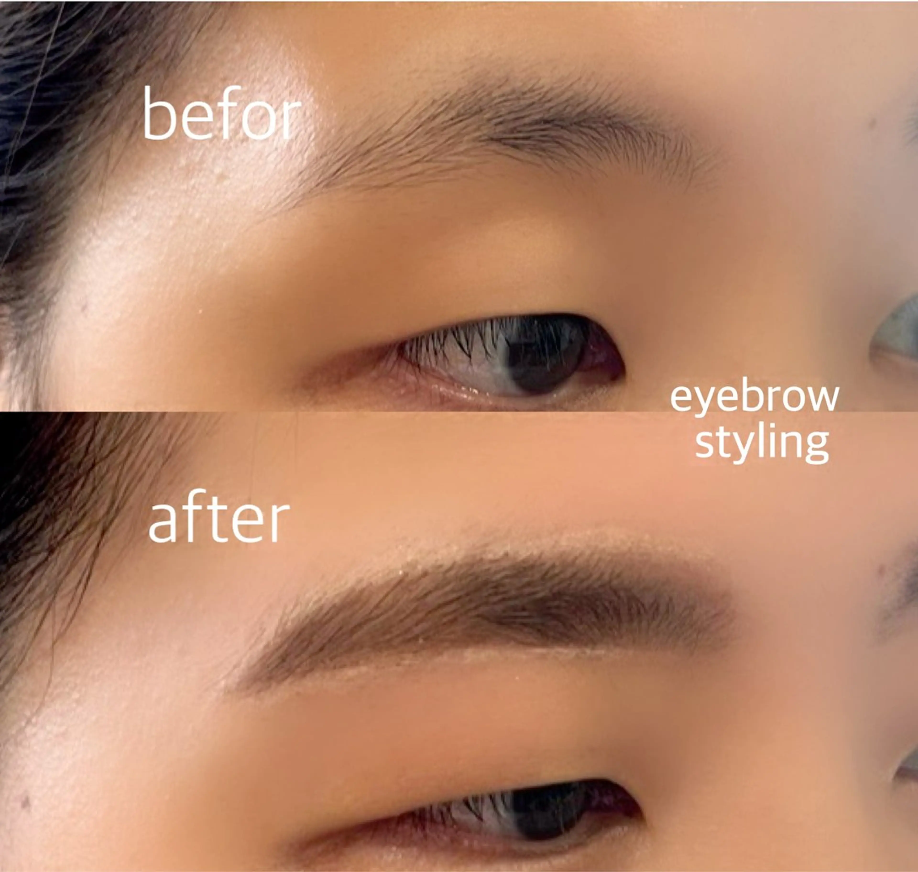 アイブロウ ワックス脱毛 【AMANEQ】 yuka🦋のヘアスタイル