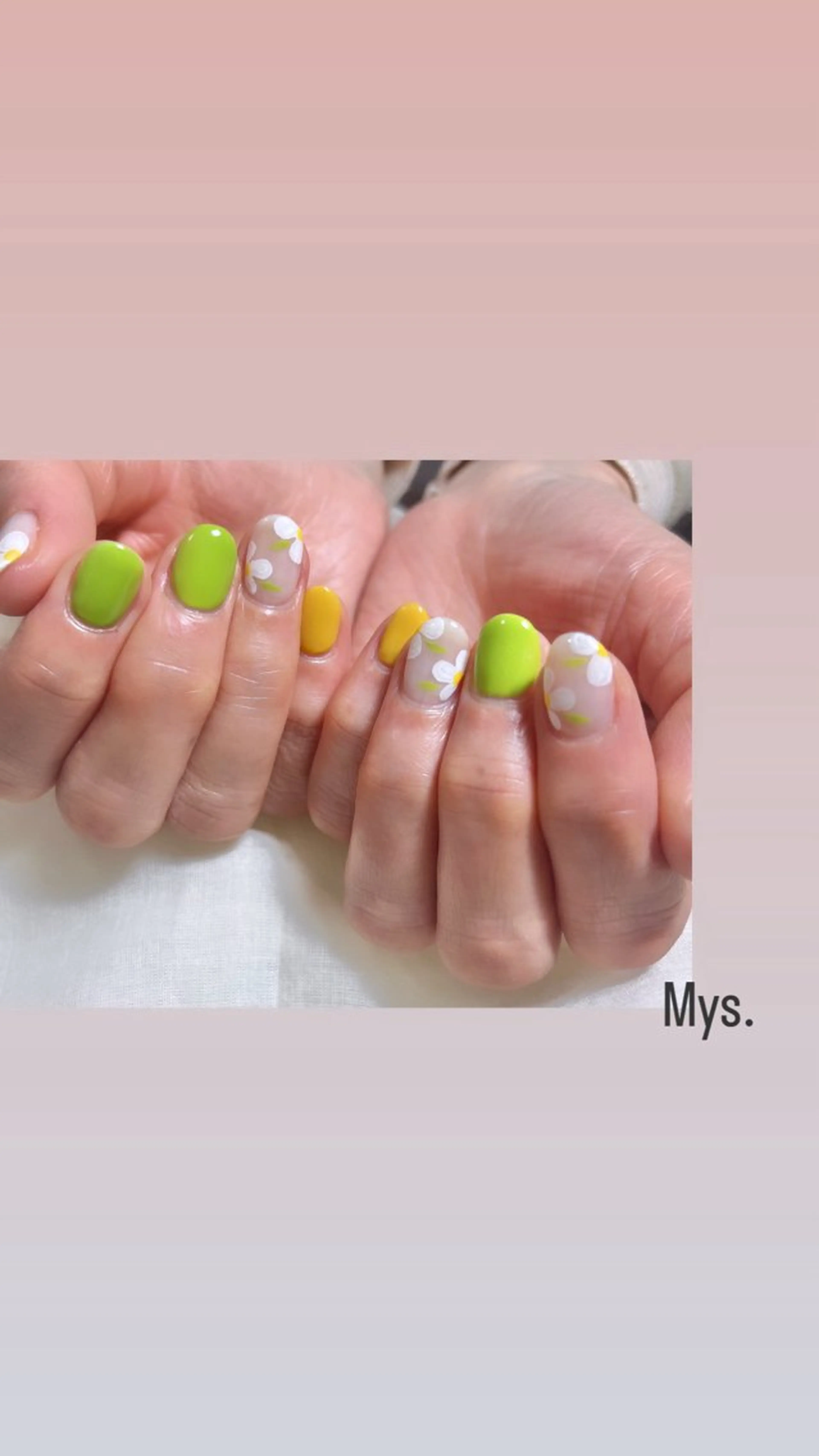 ネイル Mys. 松本結衣のネイルデザイン