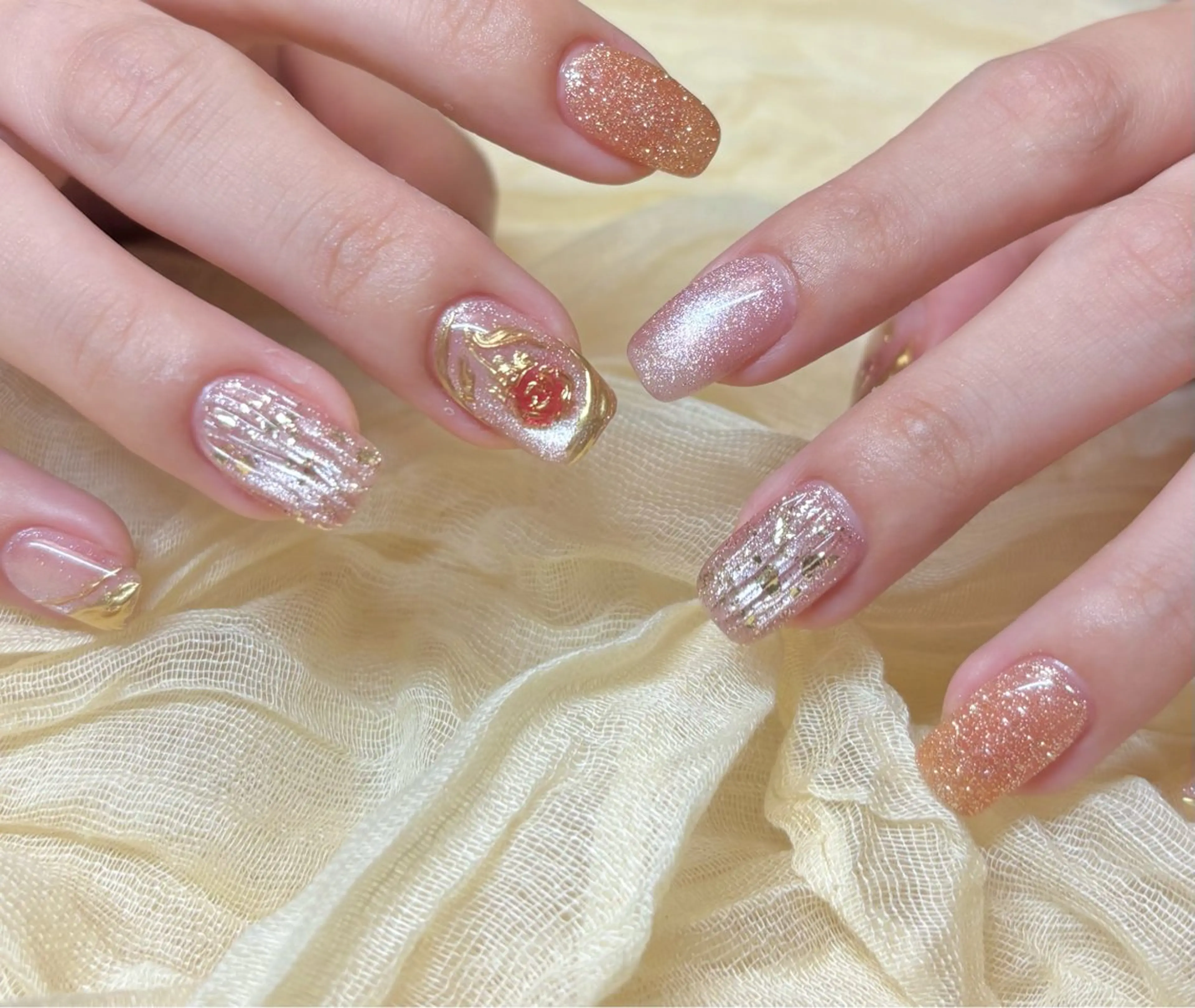 ネイル ハンドネイル yurina ☆のネイルデザイン