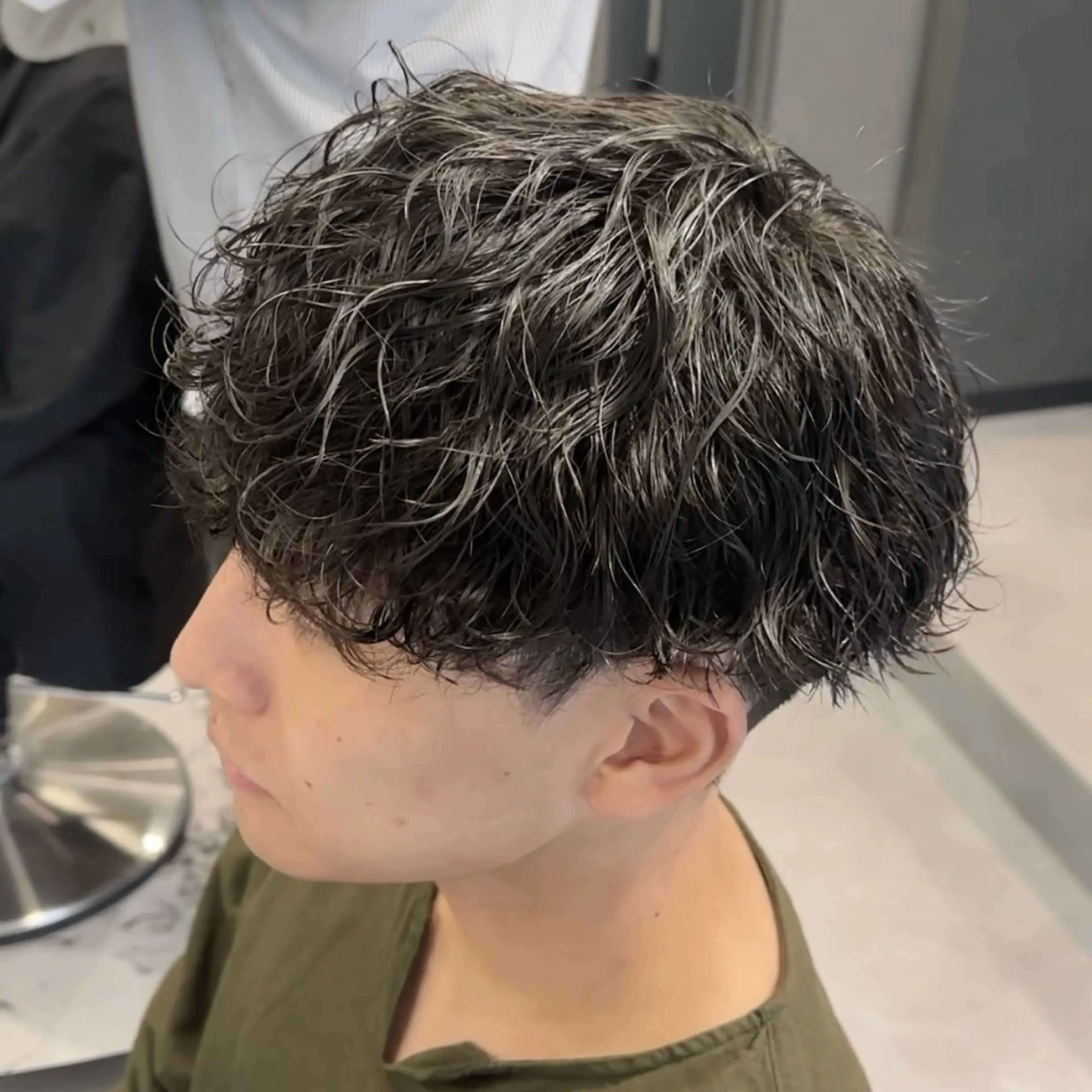 🌀メンズカット➕ツイストスパイラルパーマ🌀　【ミニモ学割】　【メンズ】の写真