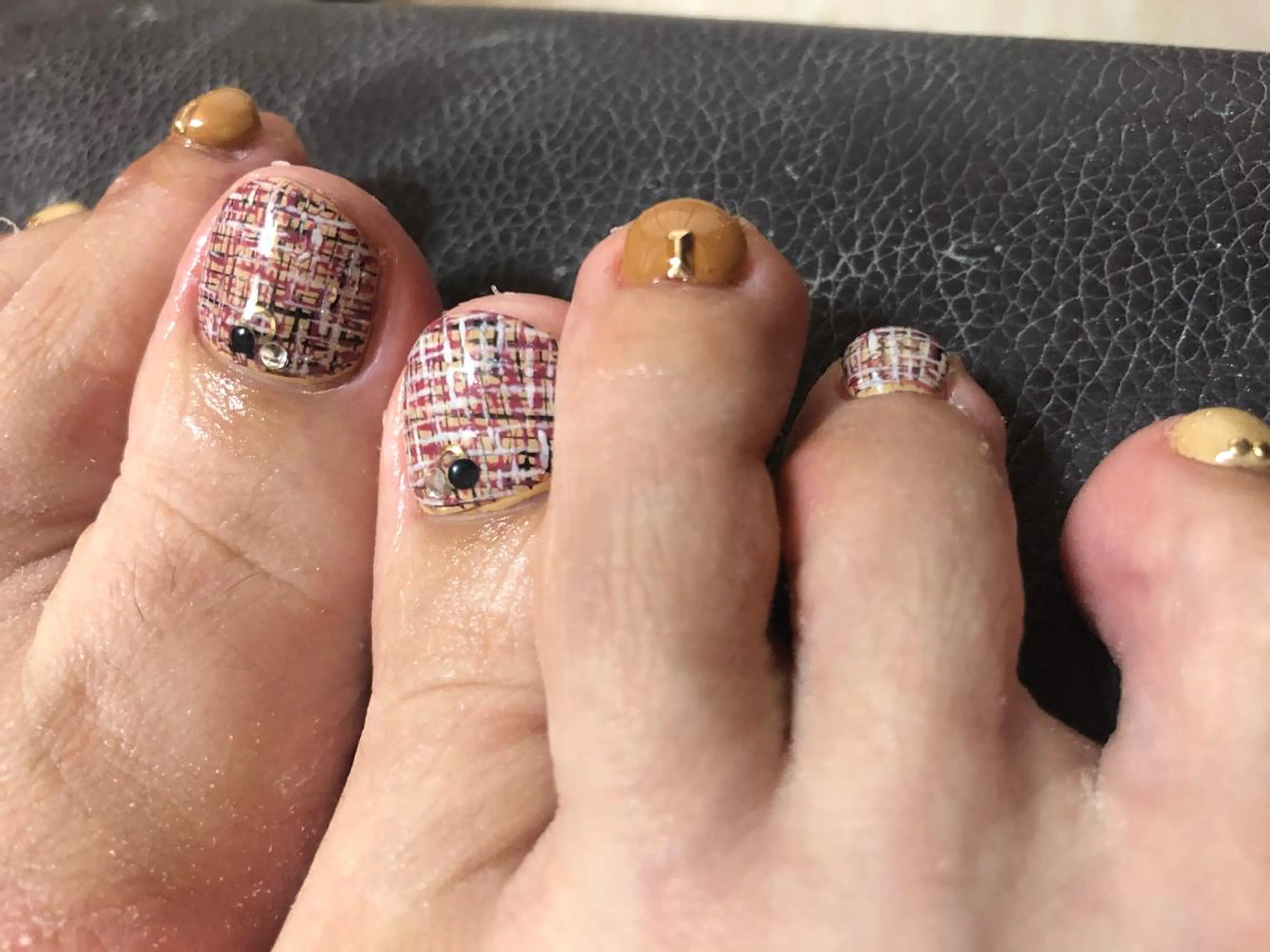 ネイル フットネイル ツイードネイル Rouge Mania!のその他イメージ