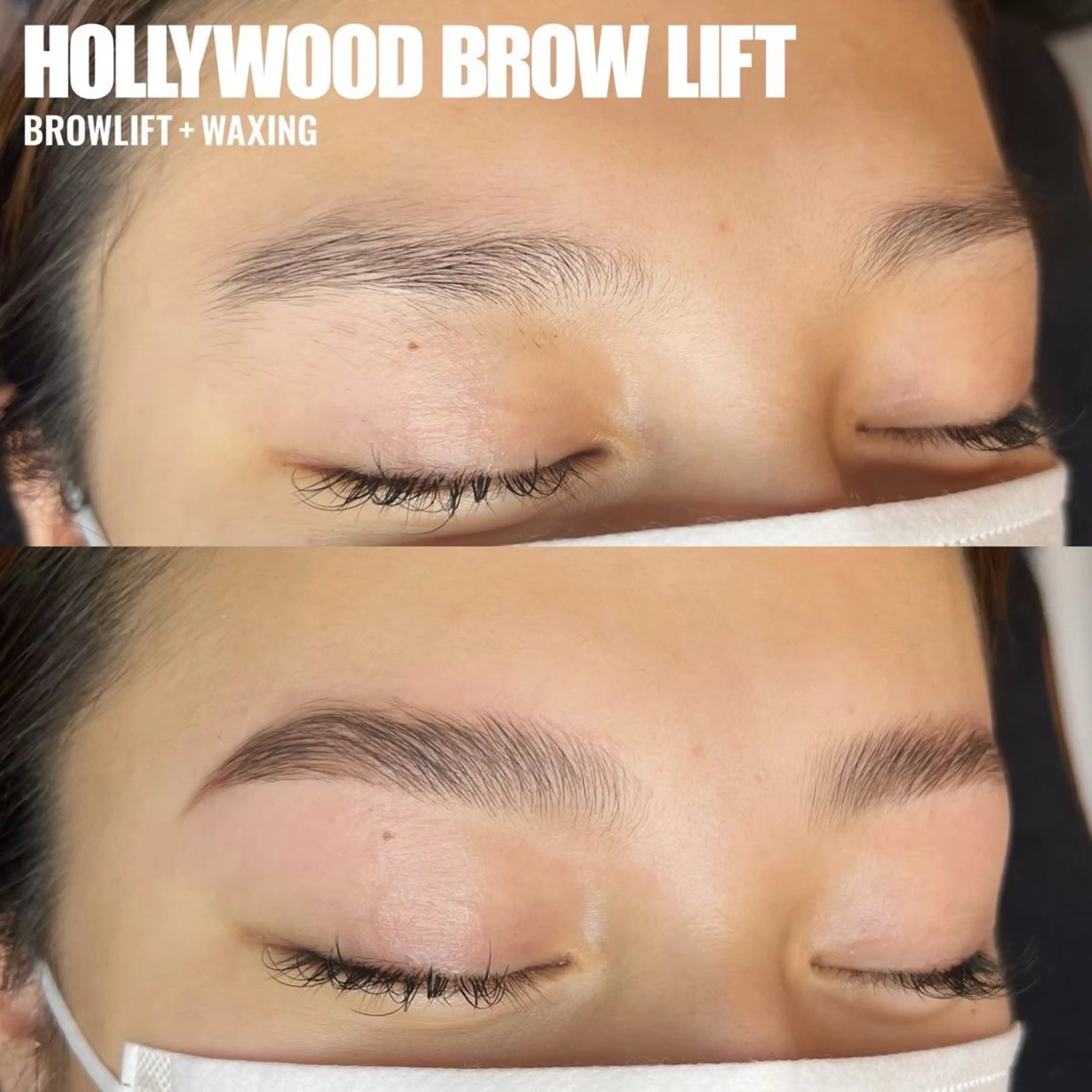 ハリウッドブロウ×アイブロウWaxの写真