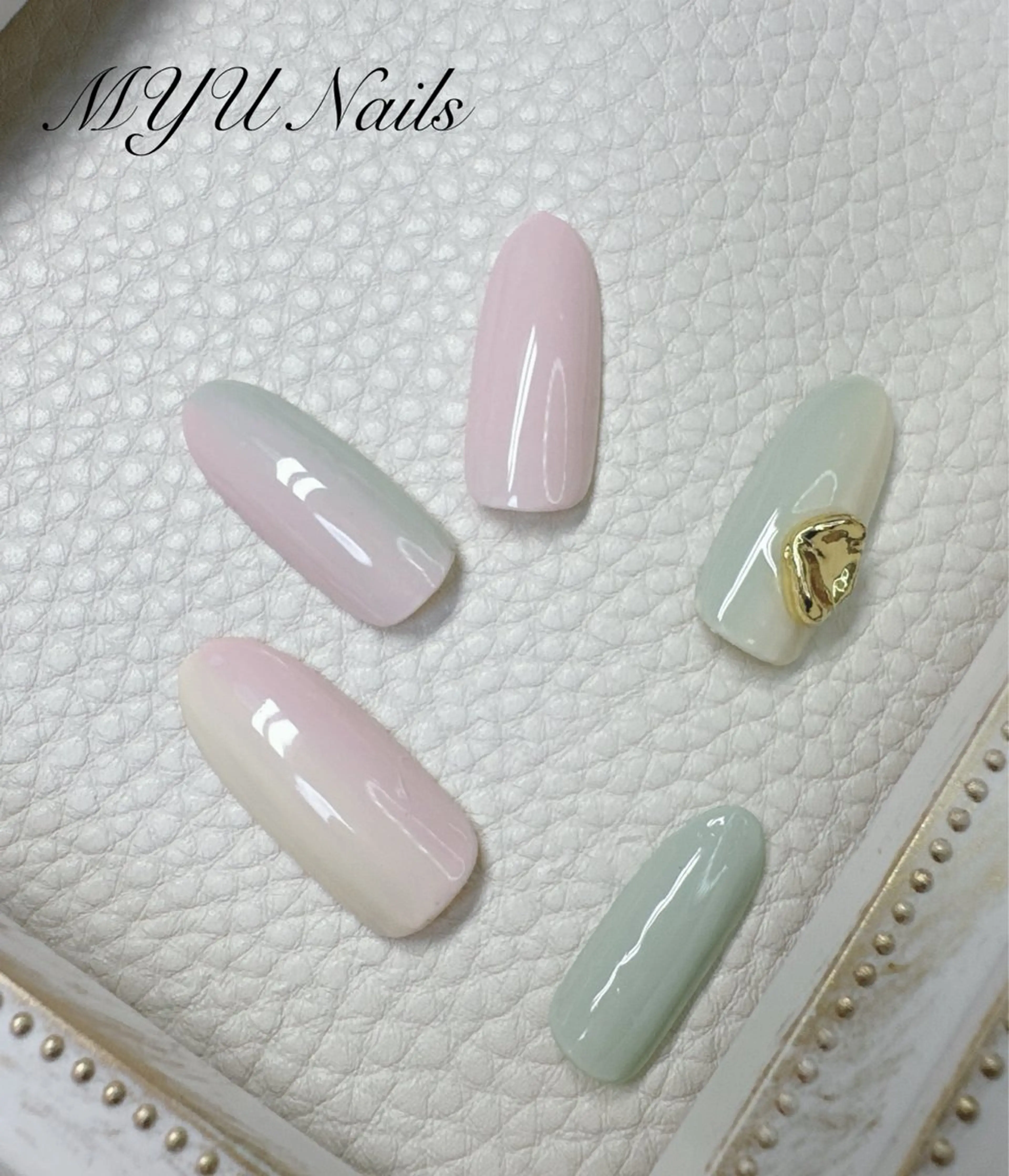 ネイル ハンドネイル MYU Nails所属・ニュアンスネイル🌈 MYU Nailsのネイルデザイン