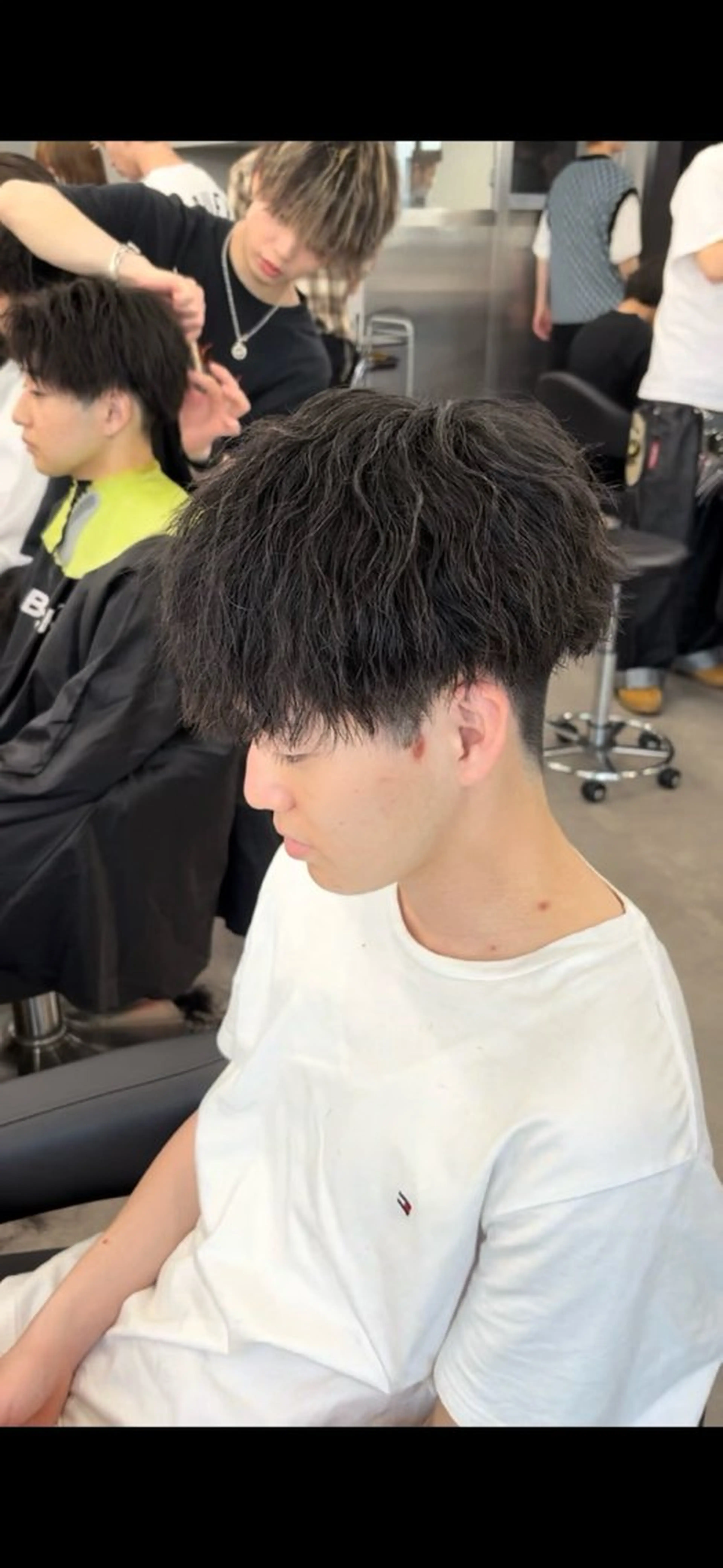 パーマ メンズ カット パーマ メンズパーマ全般/ 似合わせ/ジョウのヘアスタイル