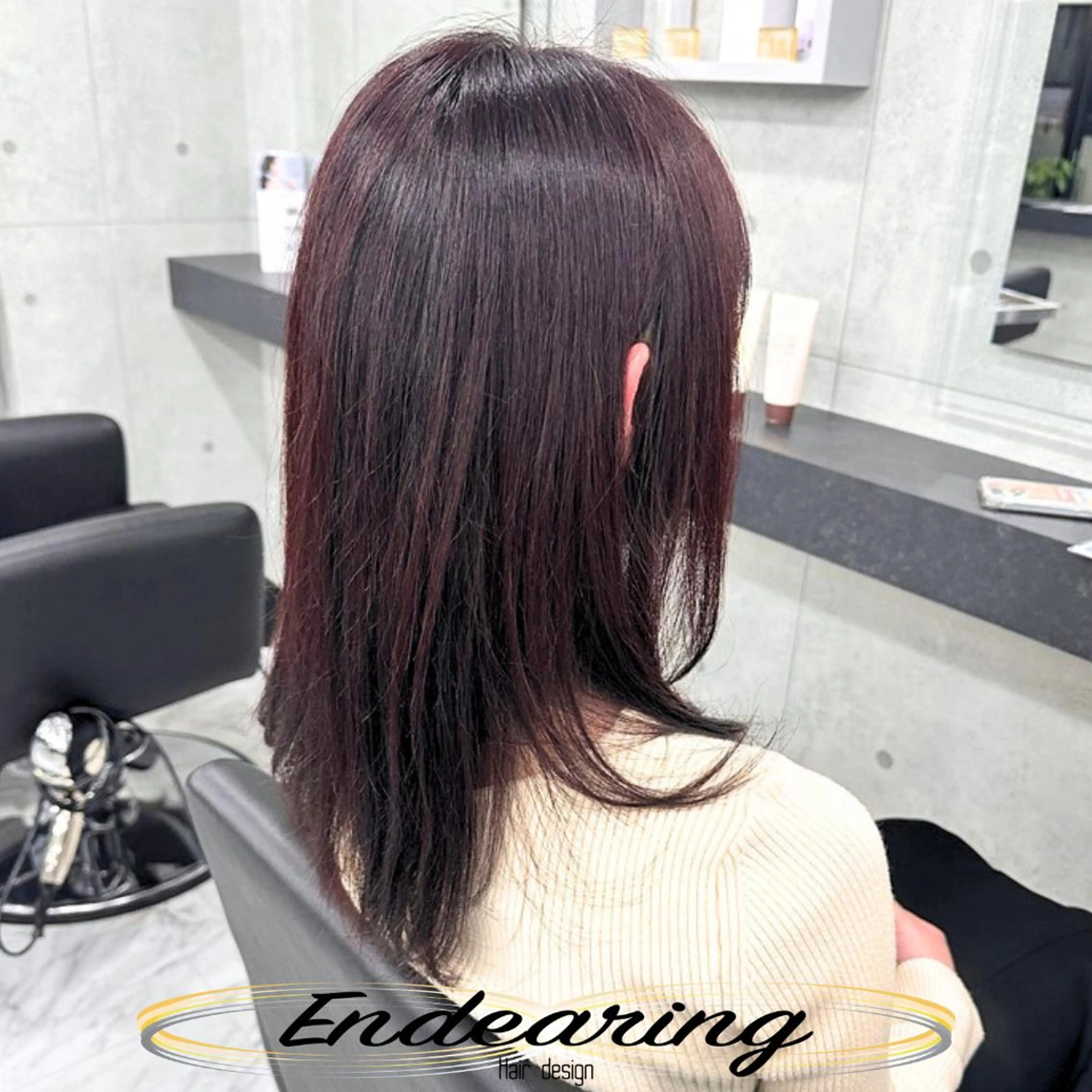 カラー 透明感カラー ピンクカラー カット ヘアカラー 柳田 怜那/銀座 Endearingのヘアスタイル