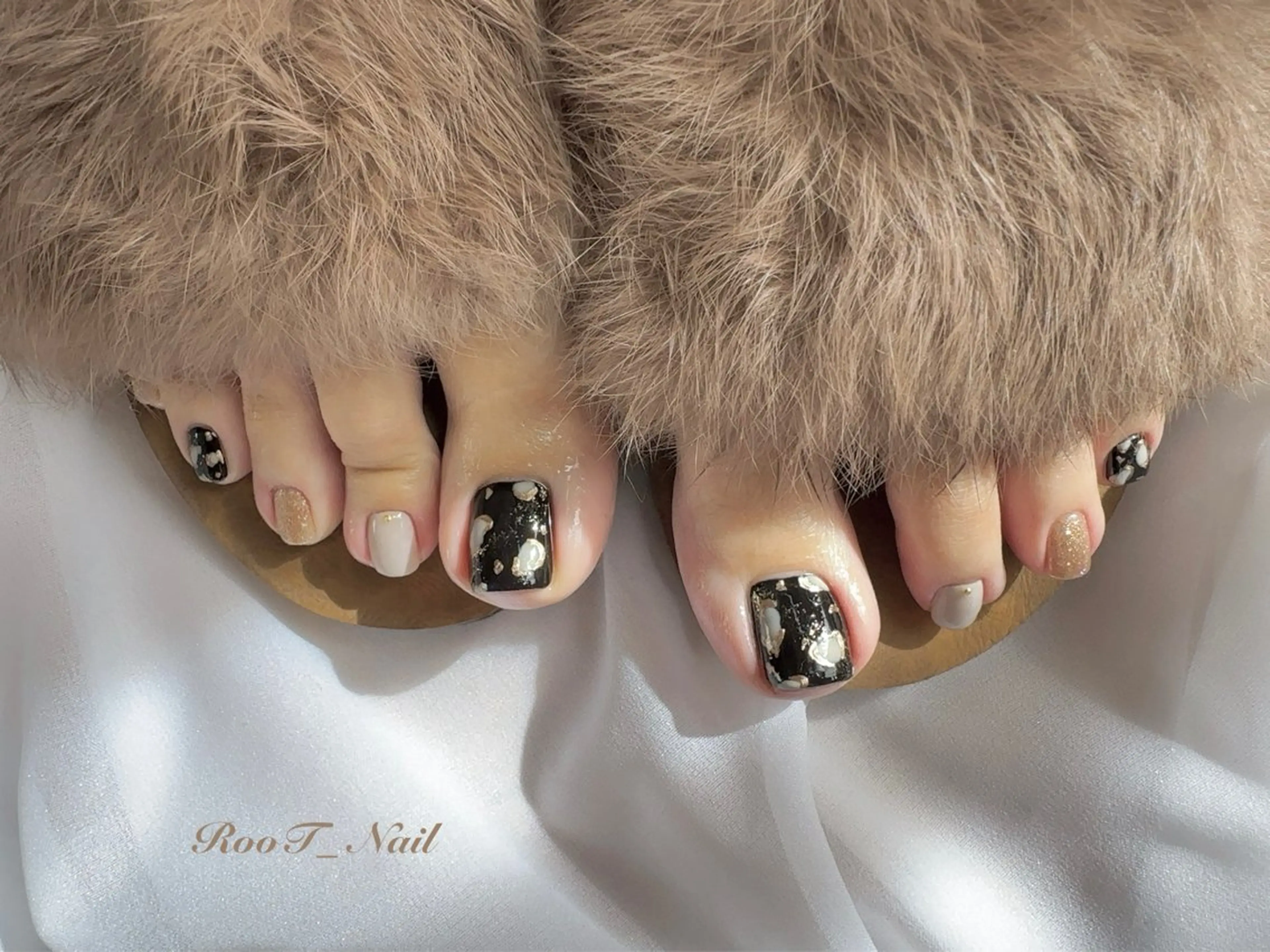 ネイル フットネイル フットネイル RooT Nailのネイルデザイン