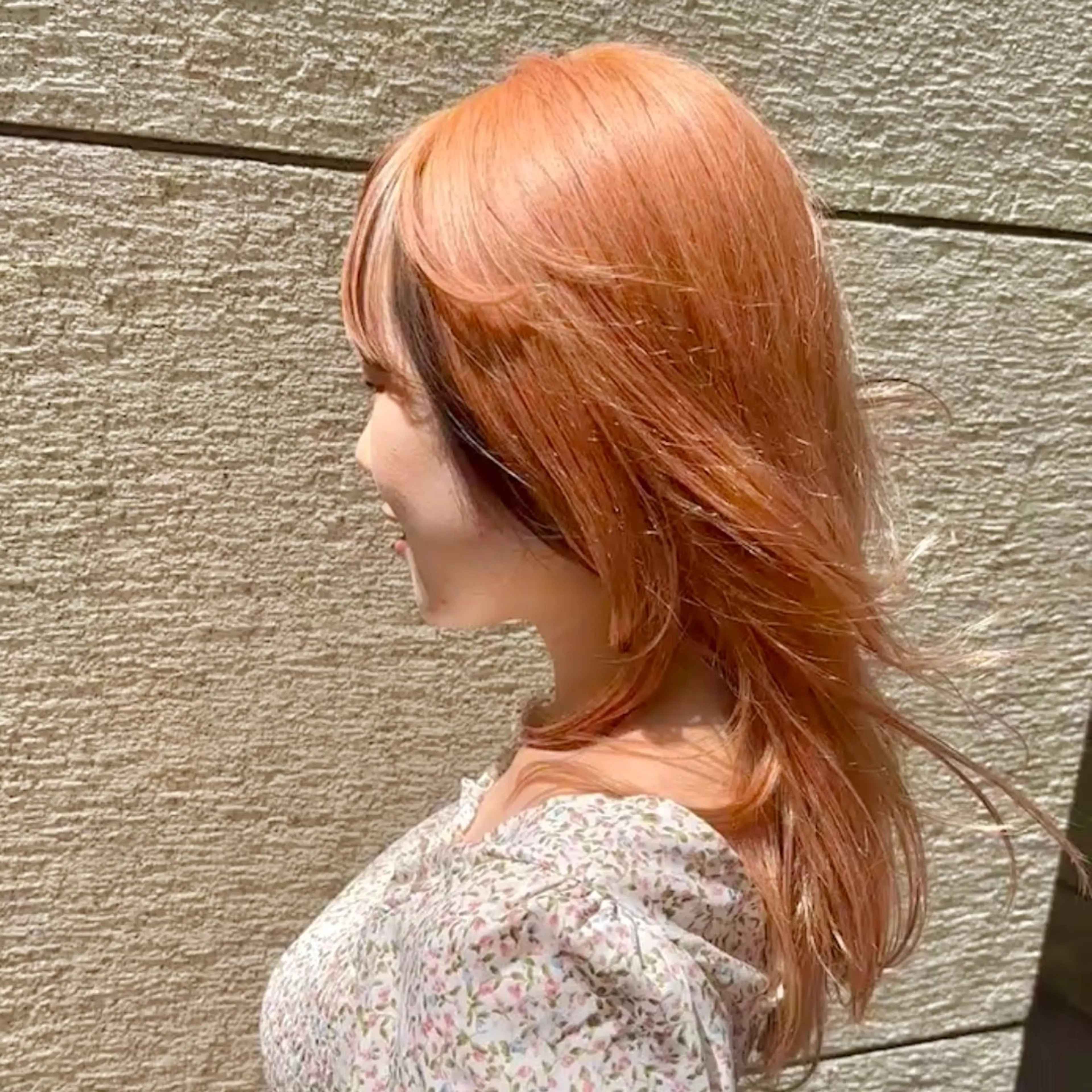 ミディアム カラー メンズ メンズブリーチ ブリーチ ヘアカラー トリートメント 🦋髪質改善 今宮梨沙🦋のヘアスタイル