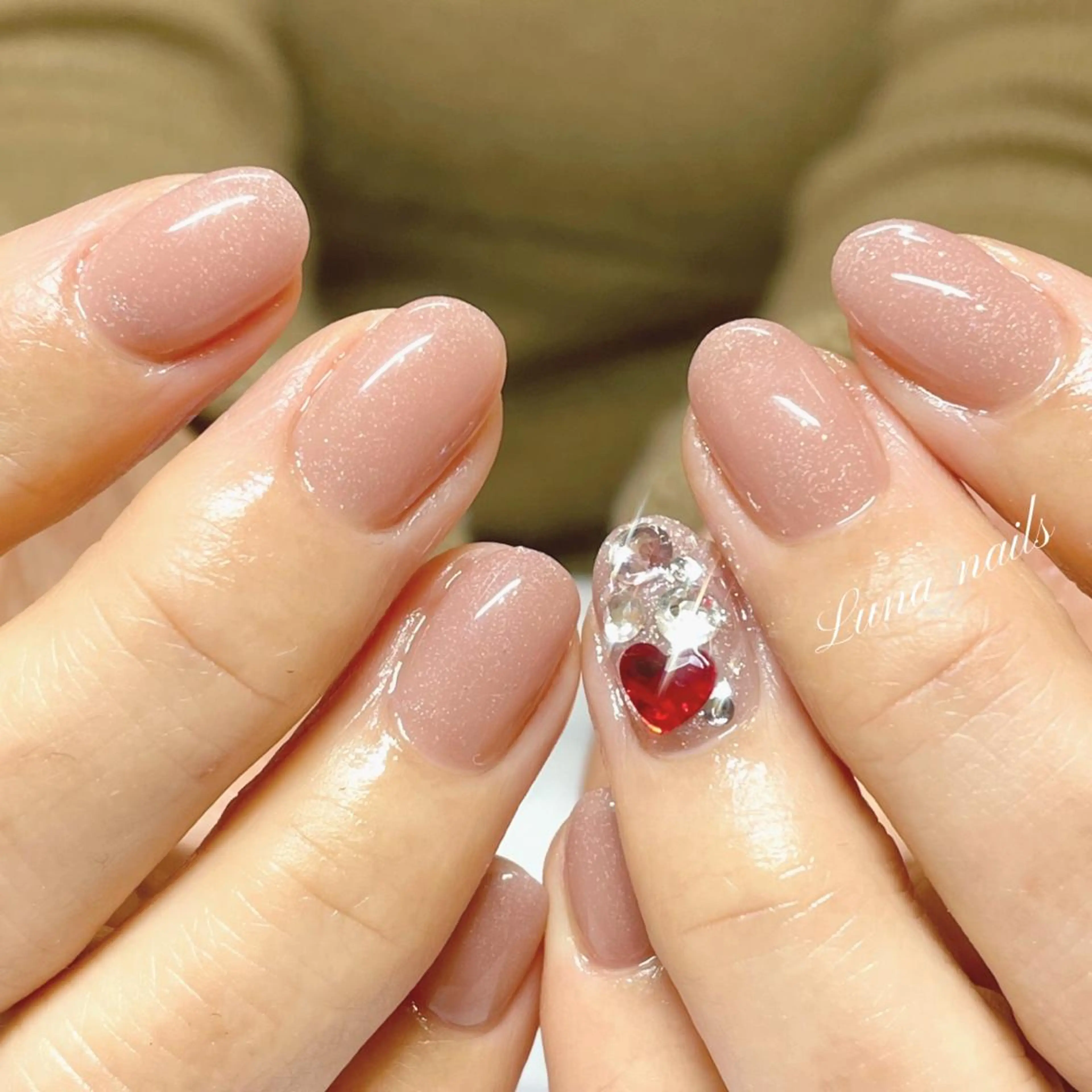 ネイル ハンドネイル ハンドケア yuka Luna nailsのネイルデザイン