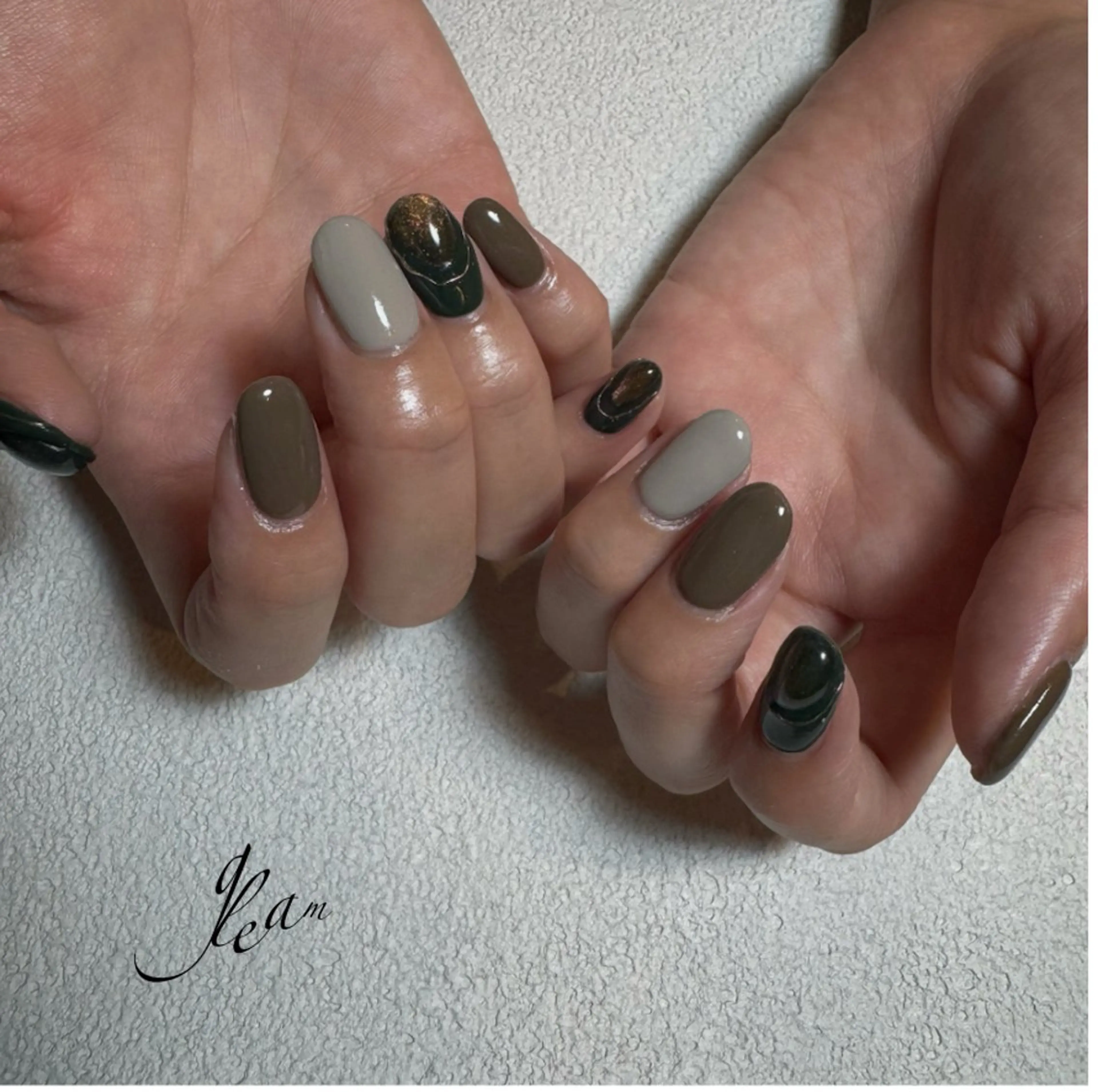 ネイル ハンドネイル gleam✴︎ sayakaのネイルデザイン