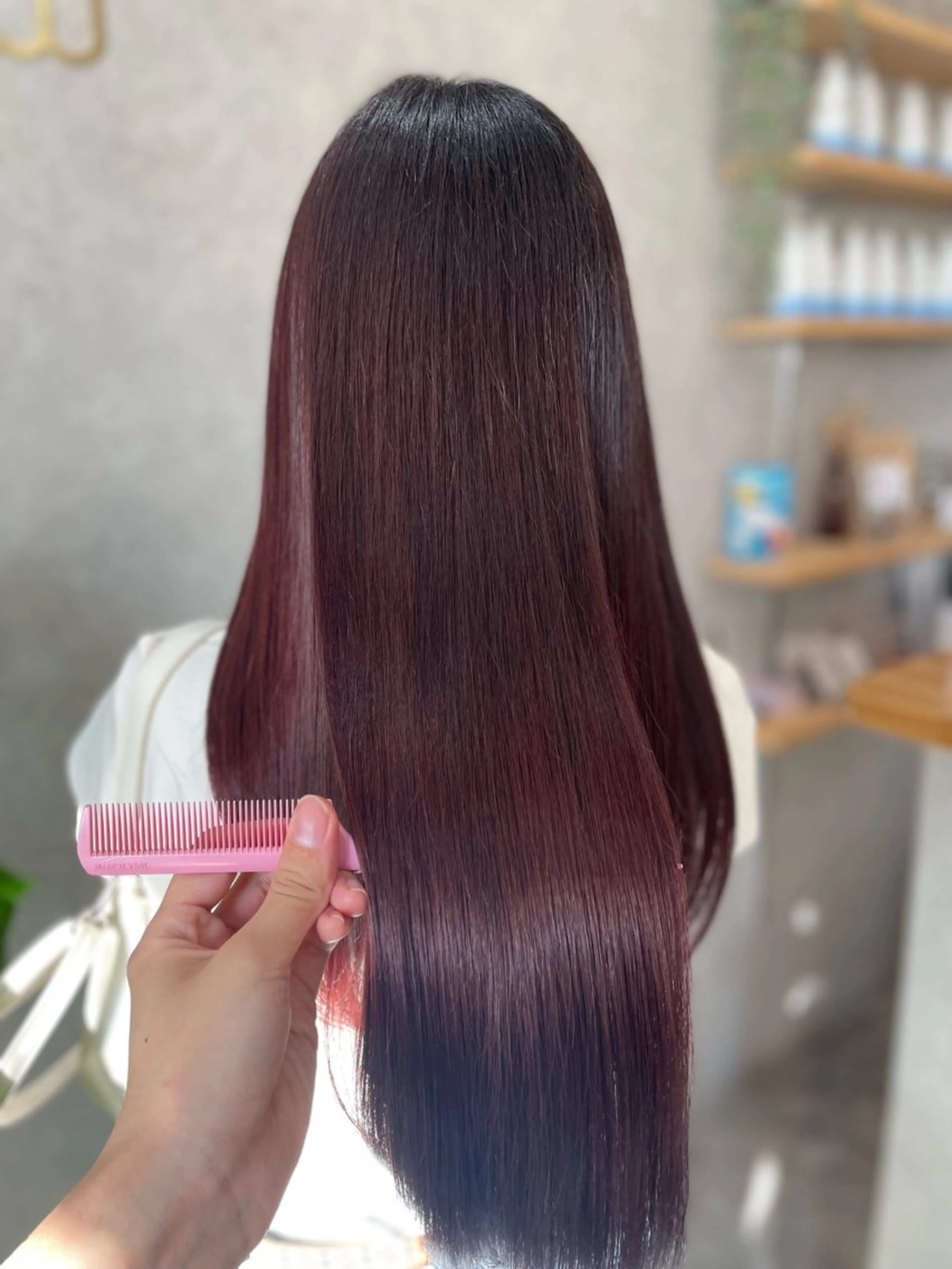 【リピーターのお客様限定🤍🫧】カット+うる艶カラー+トリートメントの写真