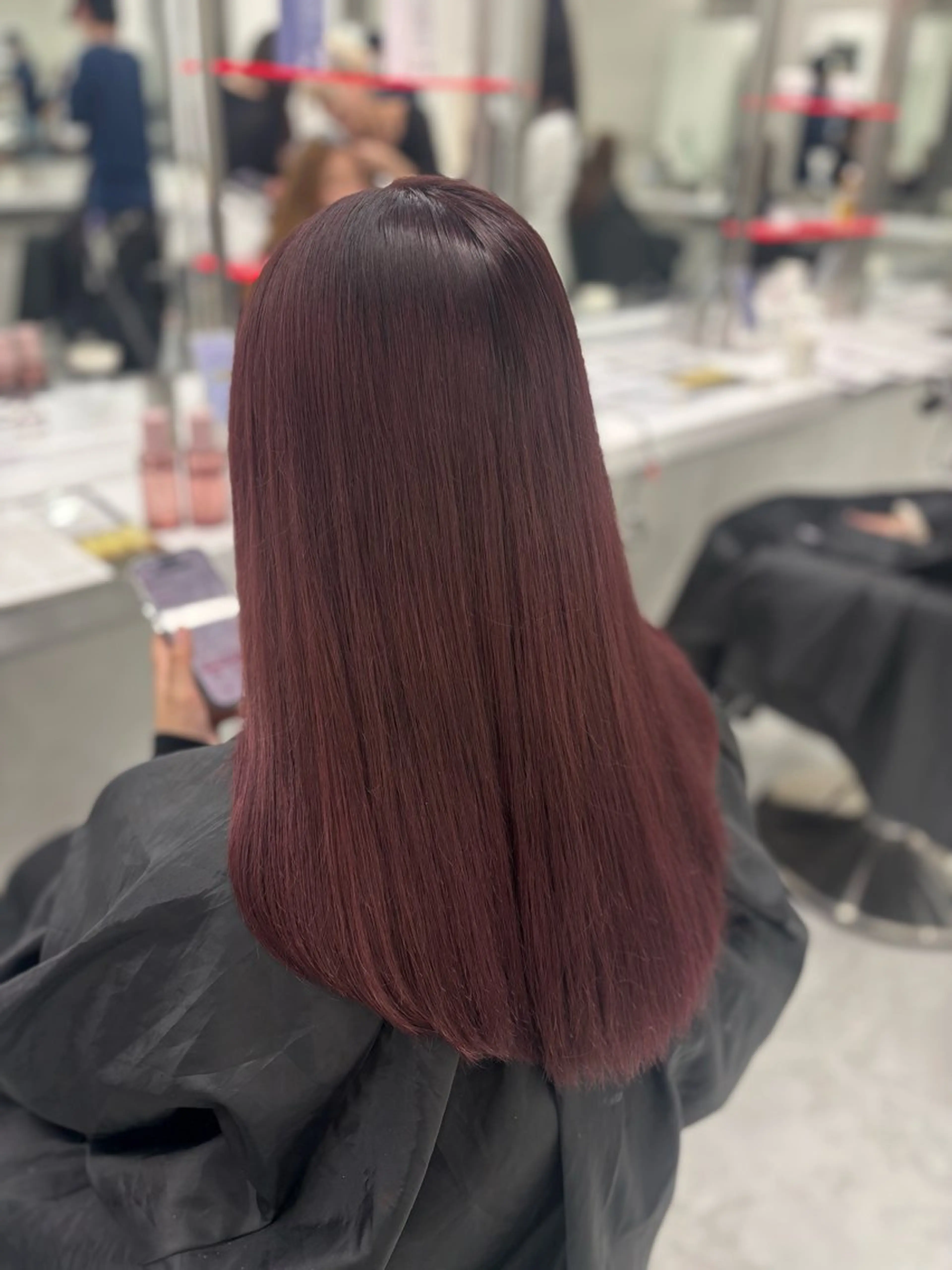 ロング カラー 韓国トレンドヘア🤍 Chima🤍のヘアスタイル