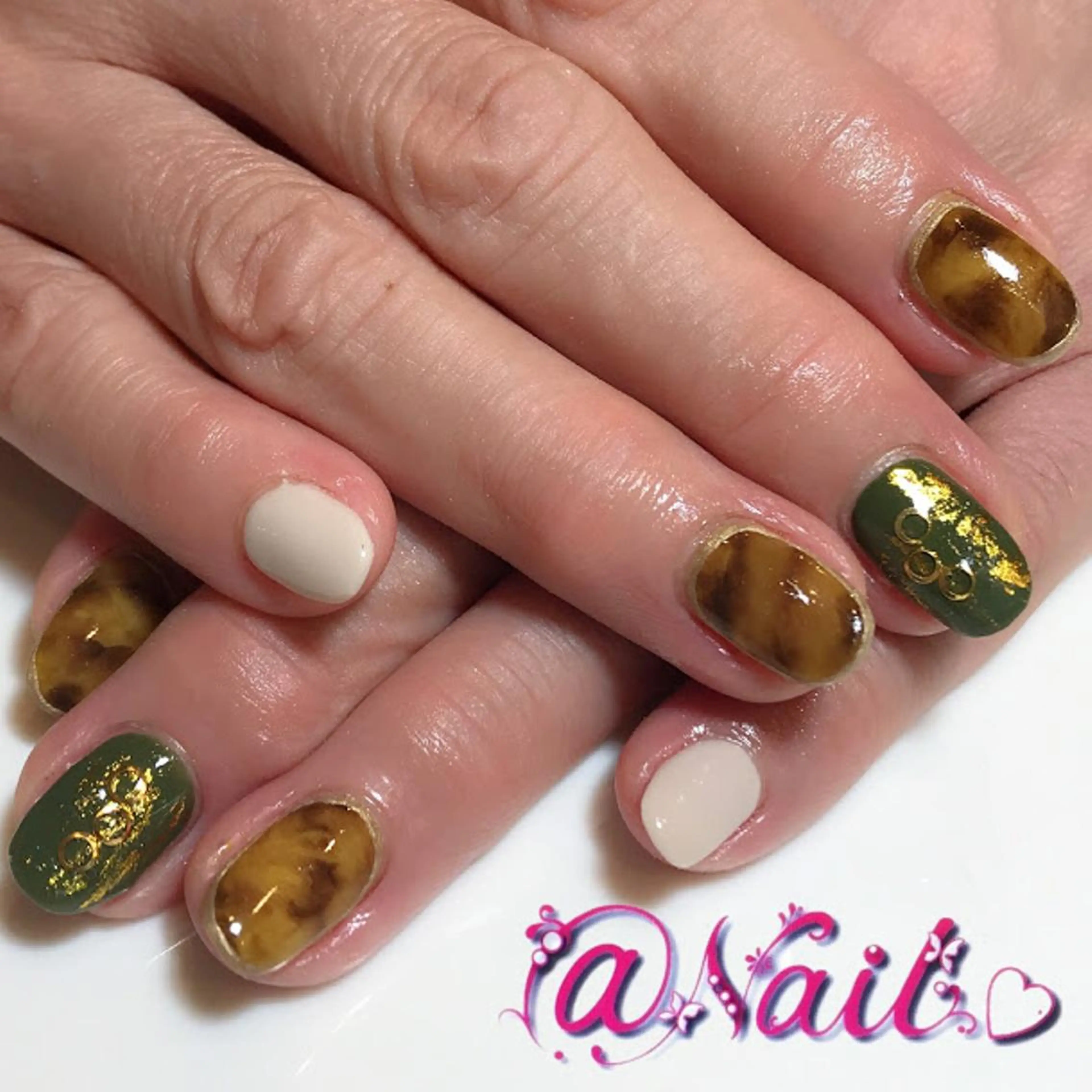 ネイル 小尾 栞のネイルデザイン