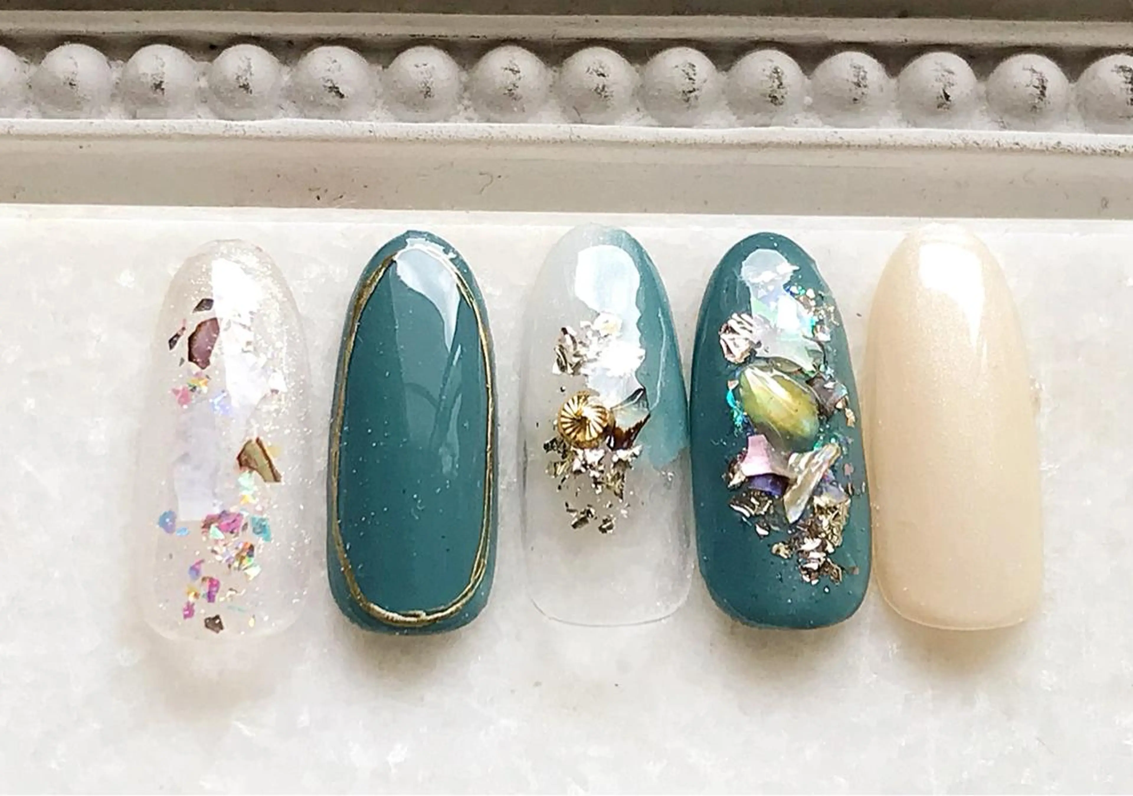 ネイル ジェルネイル パラジェル ハンドネイル Satomi  のネイルデザイン