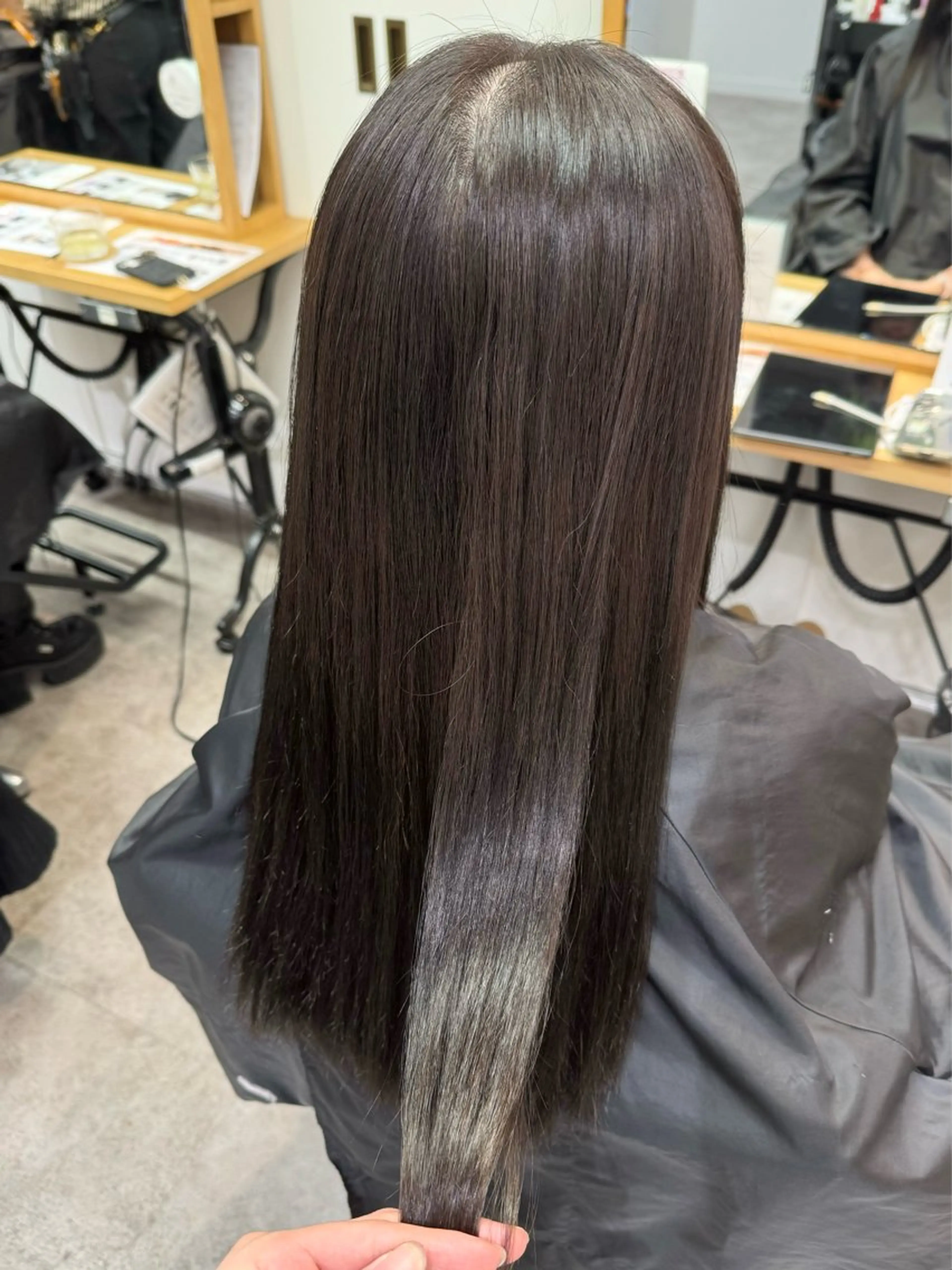 ロング トリートメント 縮毛矯正/エクステ ヘアアレンジ/ひふみのヘアスタイル