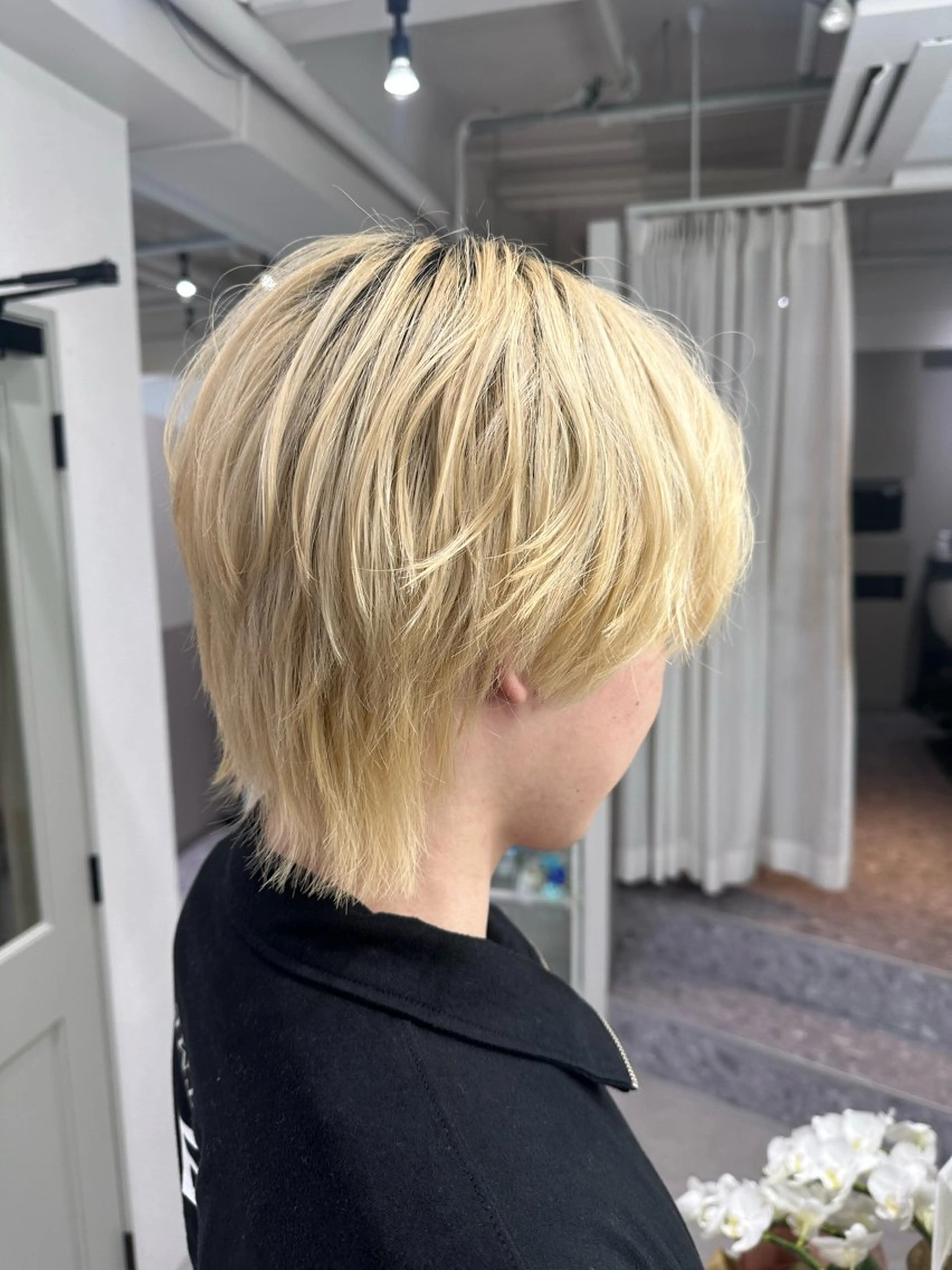 ショート カラー メンズ カット ヘアカラー トリートメント 🪞個室サロン/韓国 艶髪/keito🪞のヘアスタイル