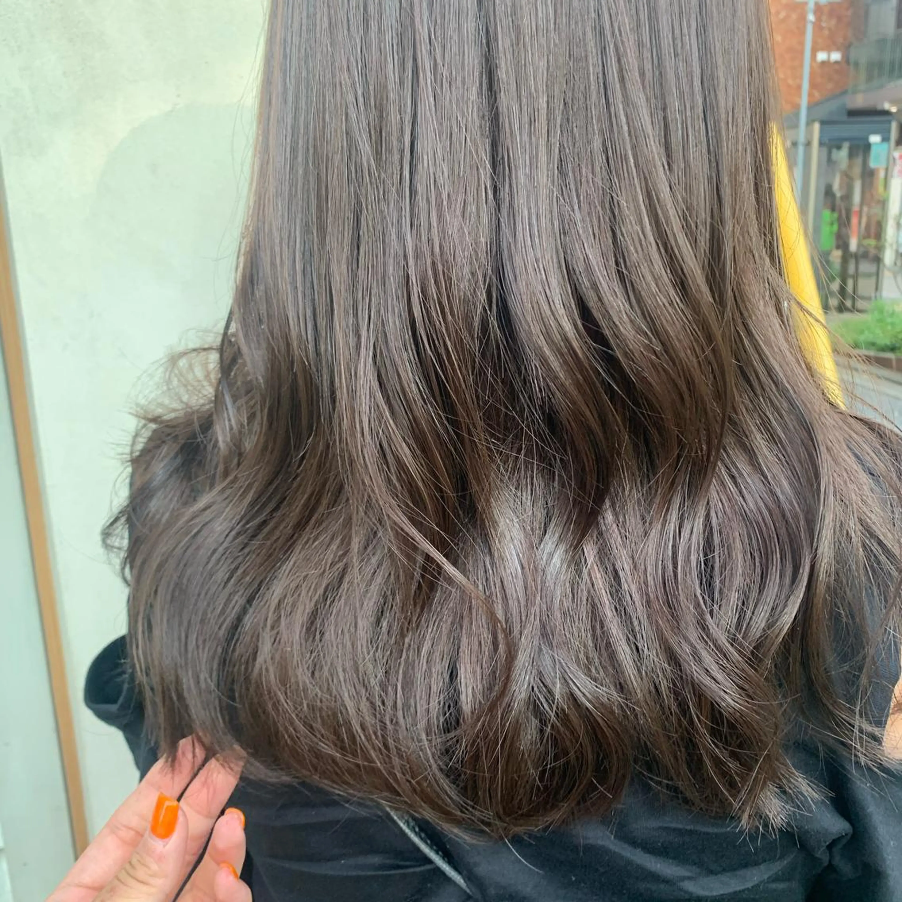 ロング ボブ/美髪矯正 /佐藤　奈巳のヘアスタイル