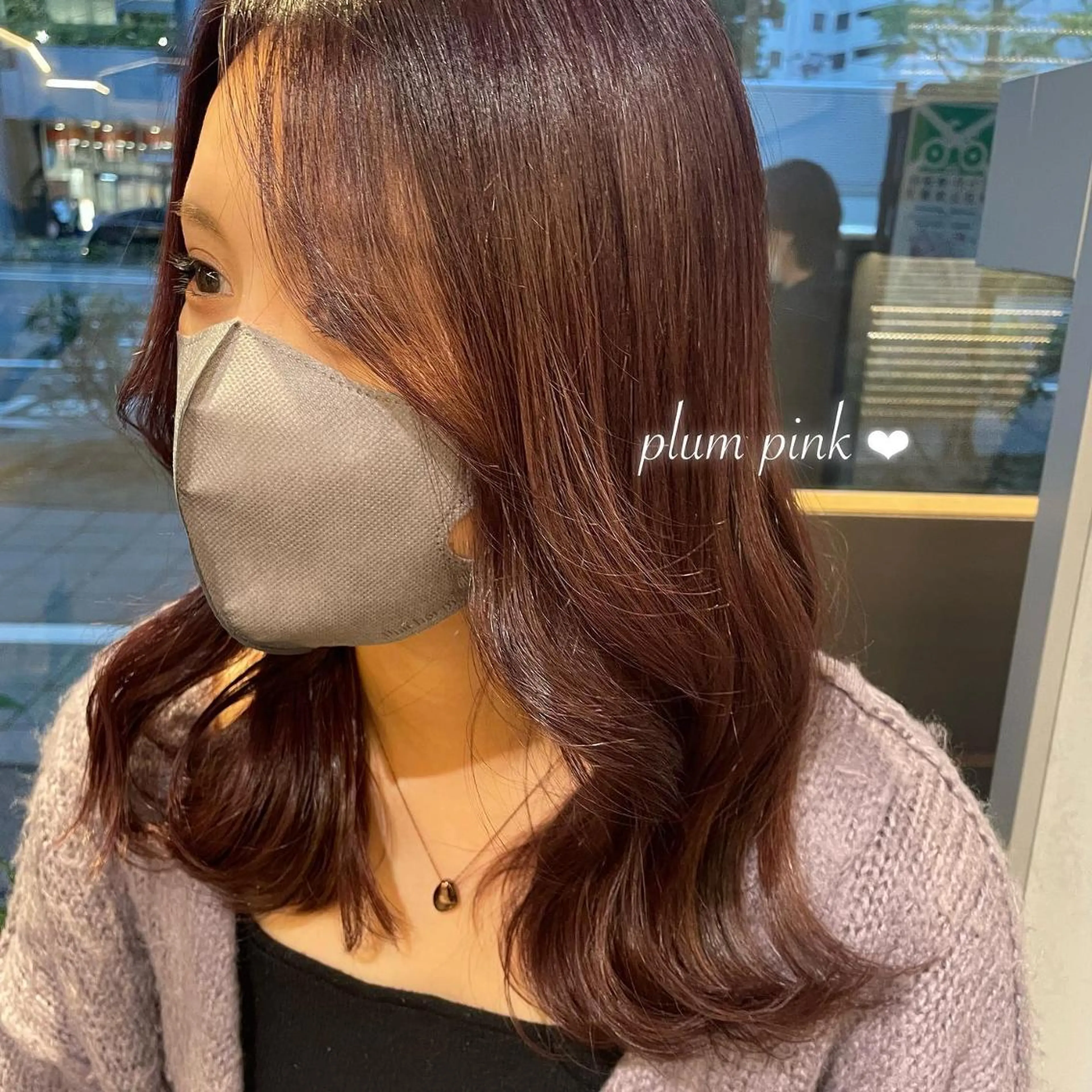 カラー ヘアアレンジ ブリーチ 透明感カラー ブリーチなしカラー 𝙢𝙞𝙮𝙪🎀 girly hairのヘアスタイル