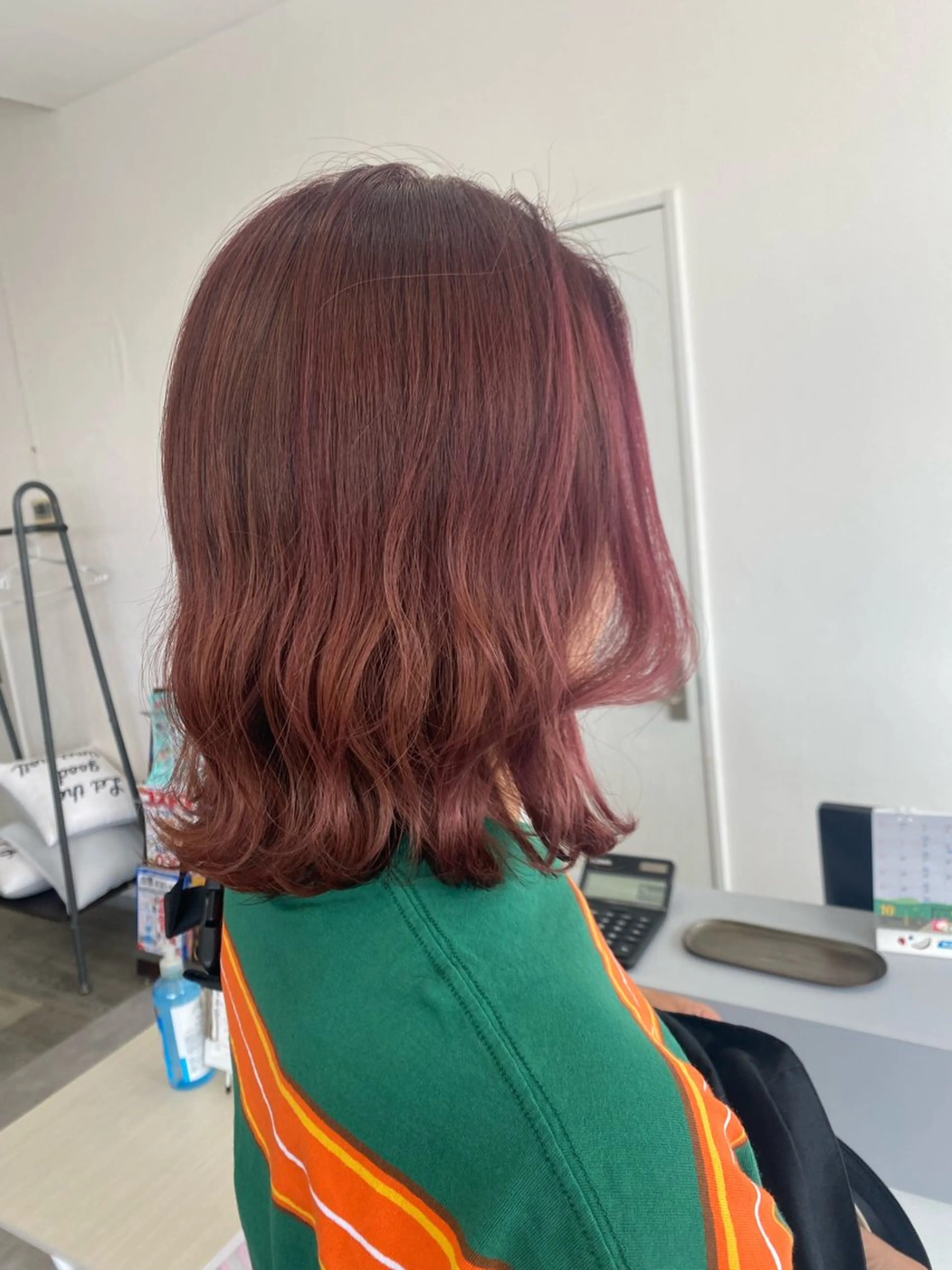 ミディアム カラー 足利/透明感カラー/ GRACE/りおのヘアスタイル