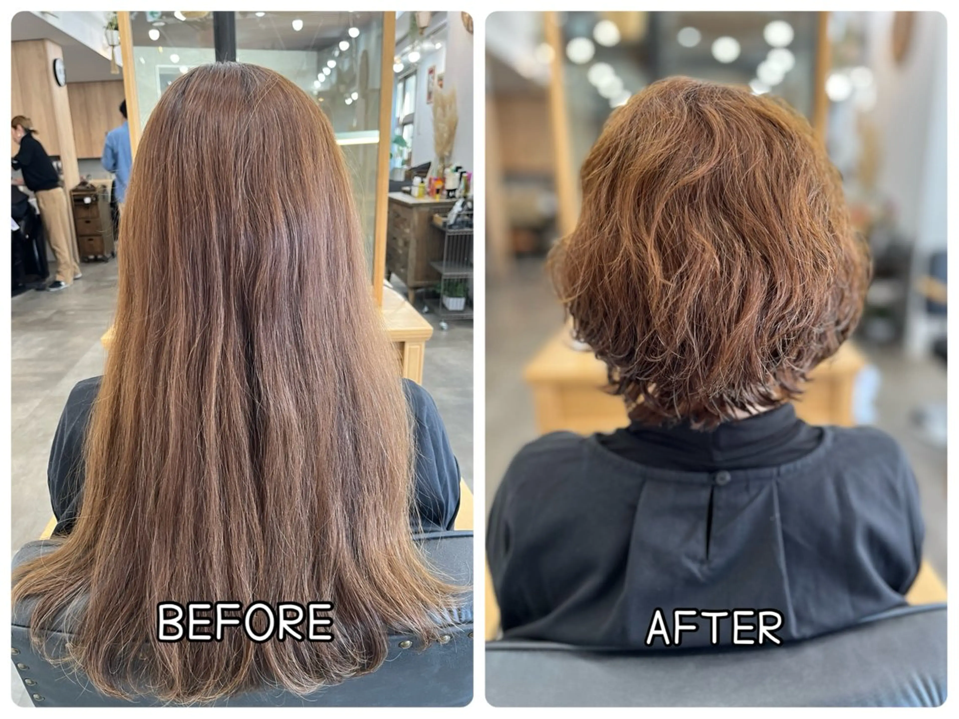 ショート パーマ ショートヘア カット パーマ 西村 ようこのヘアスタイル