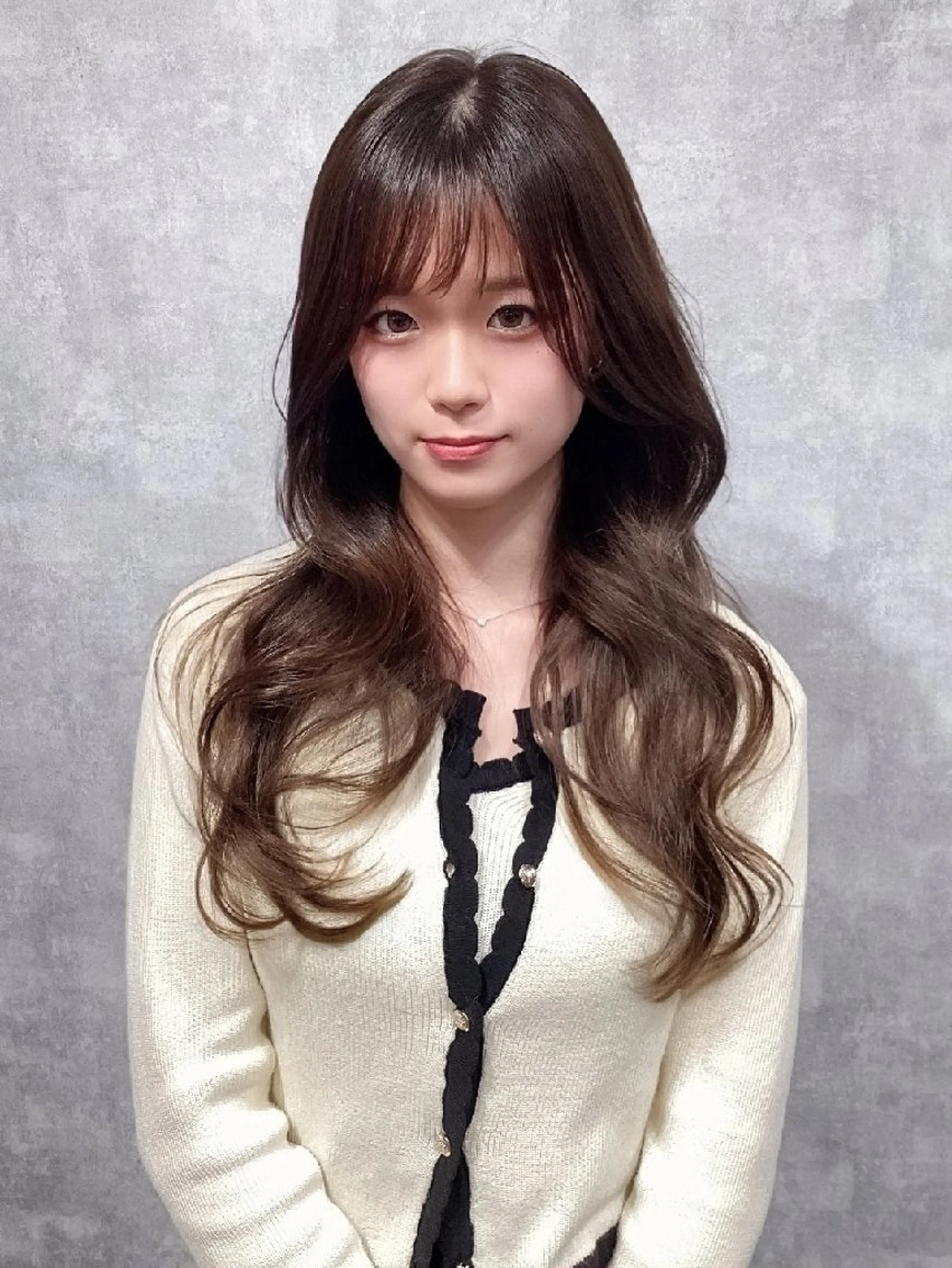 デジタルパーマモデルの写真