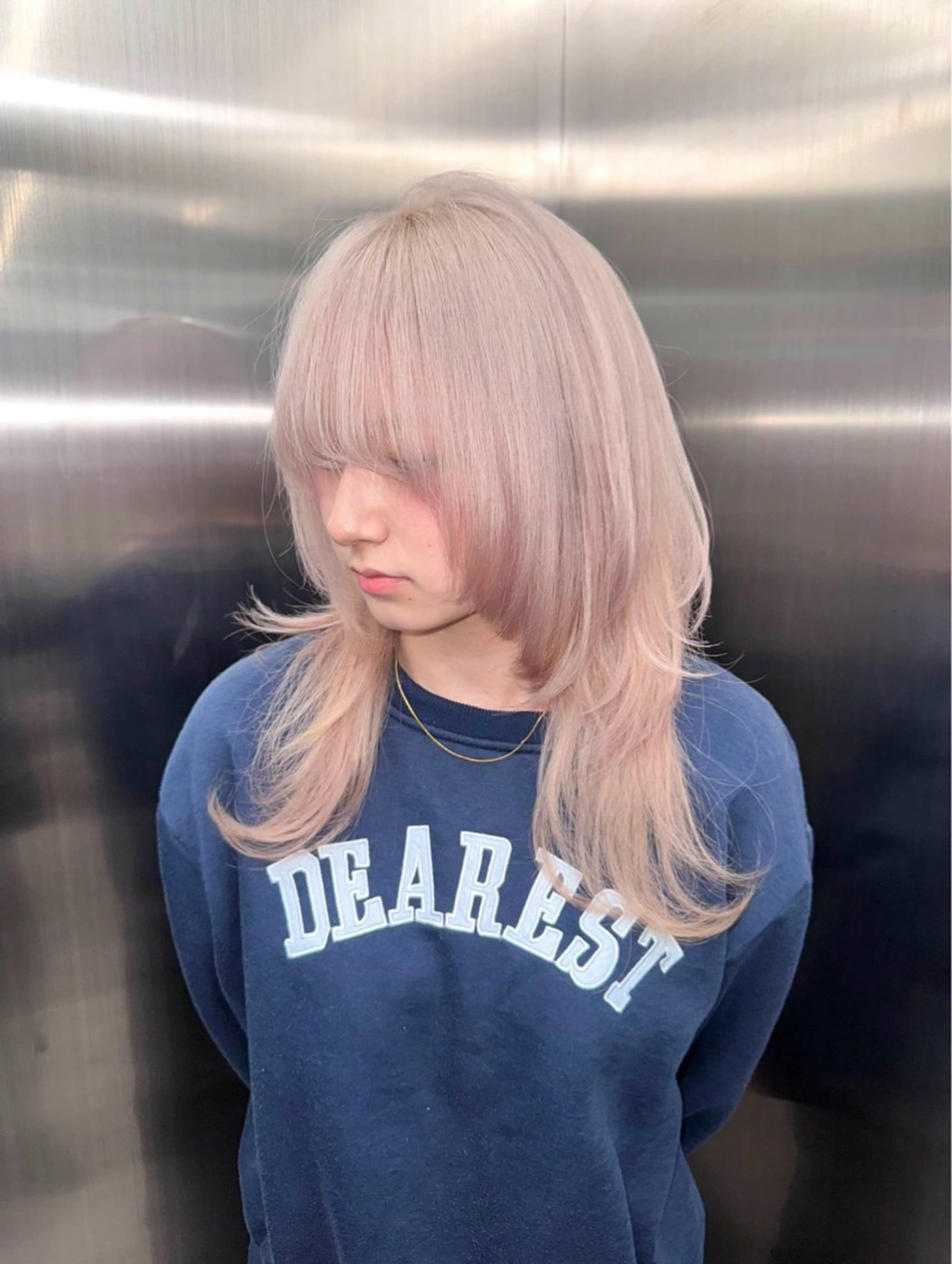 ミディアム カラー 池袋/カラー/ リオナのヘアスタイル