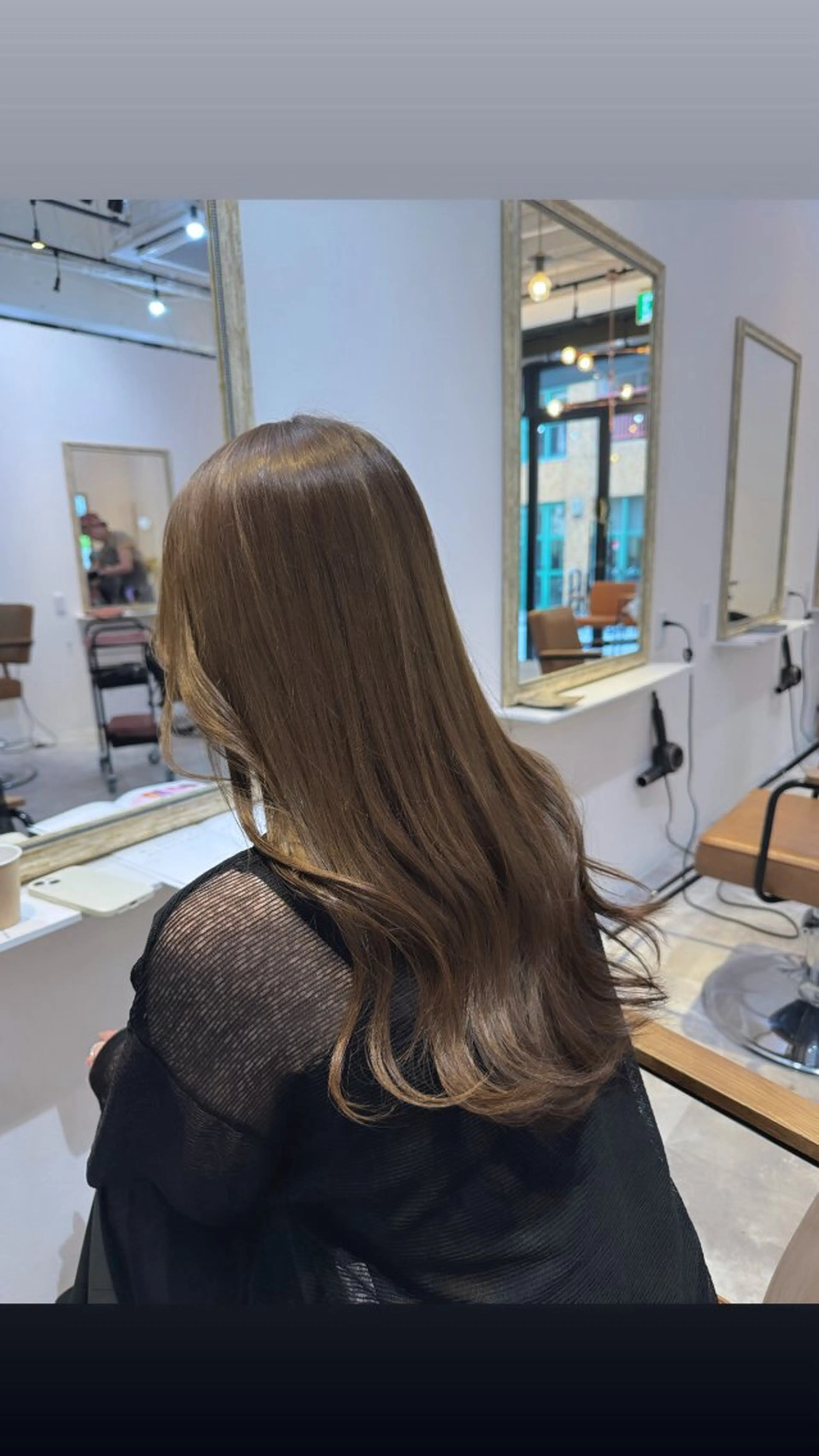 ロング カラー 赤み無し柔らかカラー 【梅田】madokaのヘアスタイル