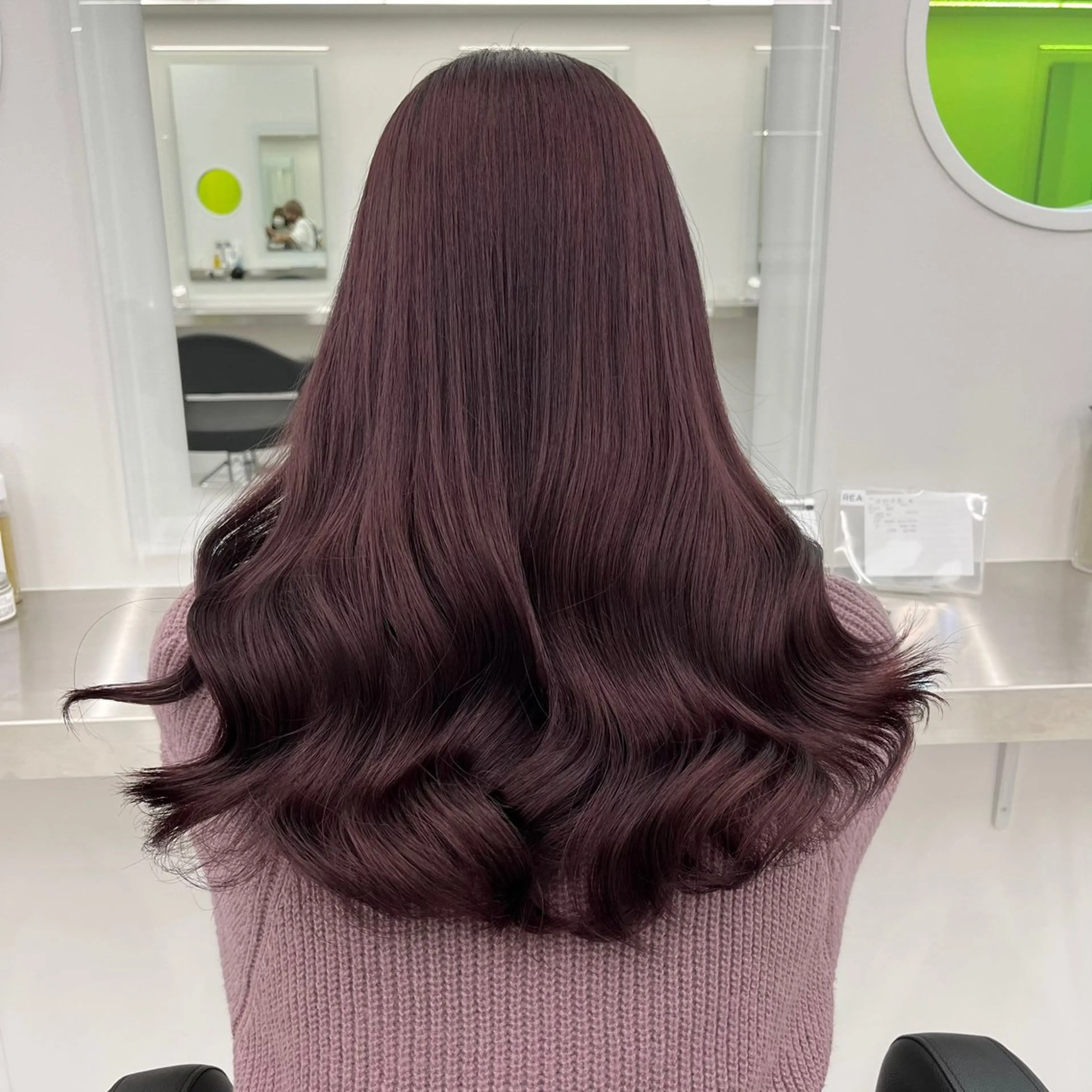ロング カラー ヘアアレンジ ヘアカラー ヘアセット 🫧‪🎀うる艶暖色 🏹Nanako🎀のヘアスタイル