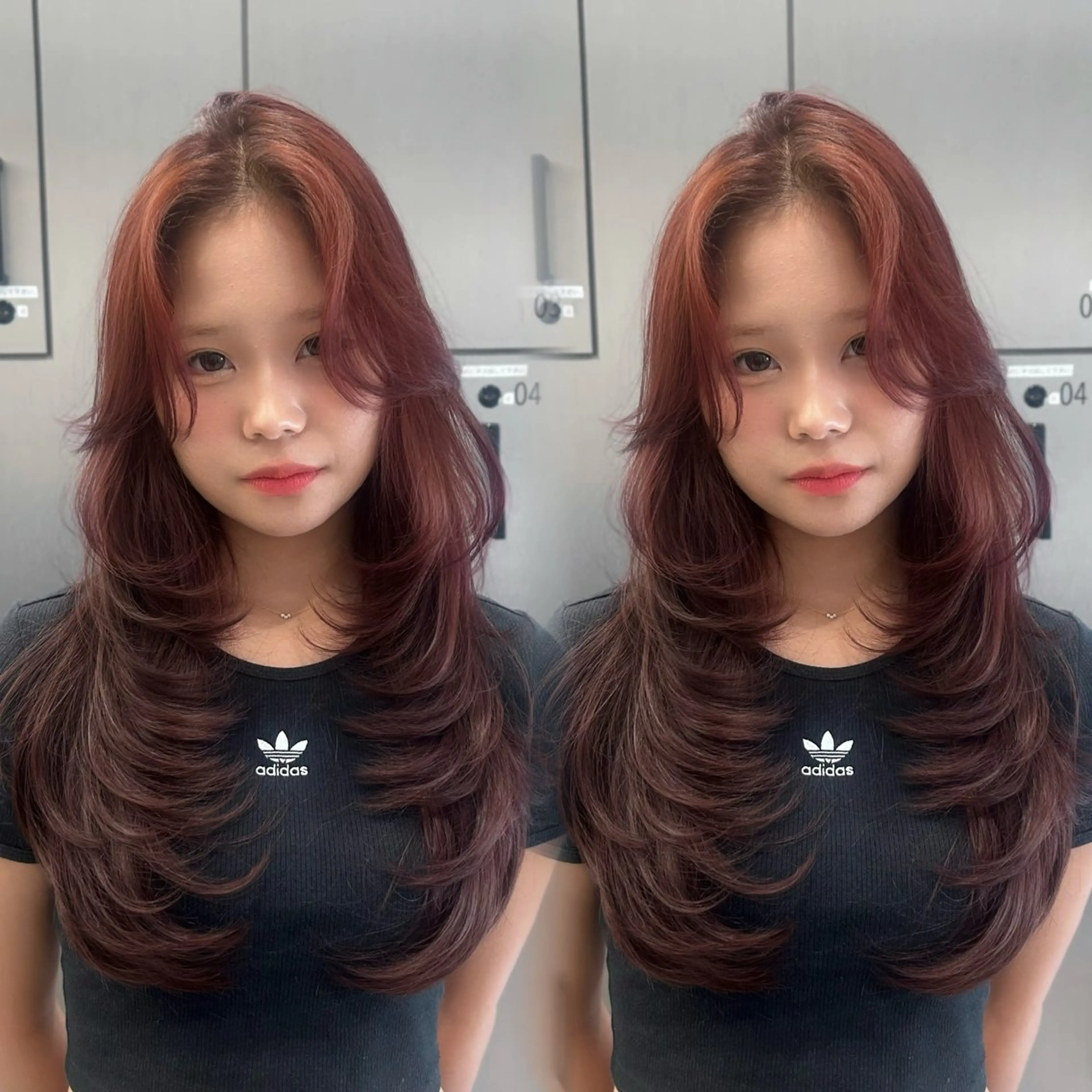 ロング レイヤーカット カット ヘアカラー トリートメント 大人レイヤー/艶美髪 🇺🇸TOMONAのヘアスタイル