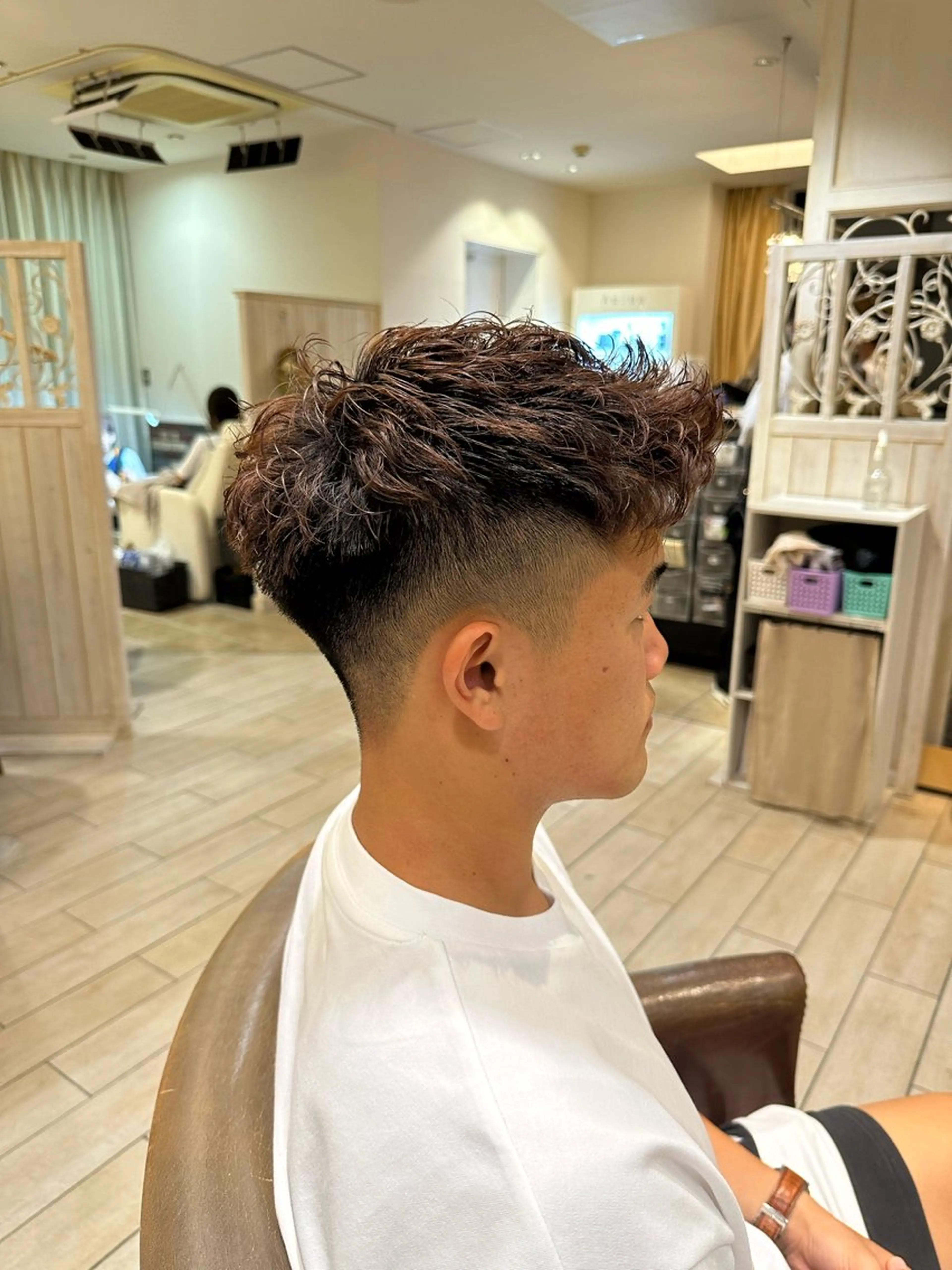 パーマ メンズ カット パーマ メンズパーマ特化🔥 ツイスパ/シャドウのヘアスタイル