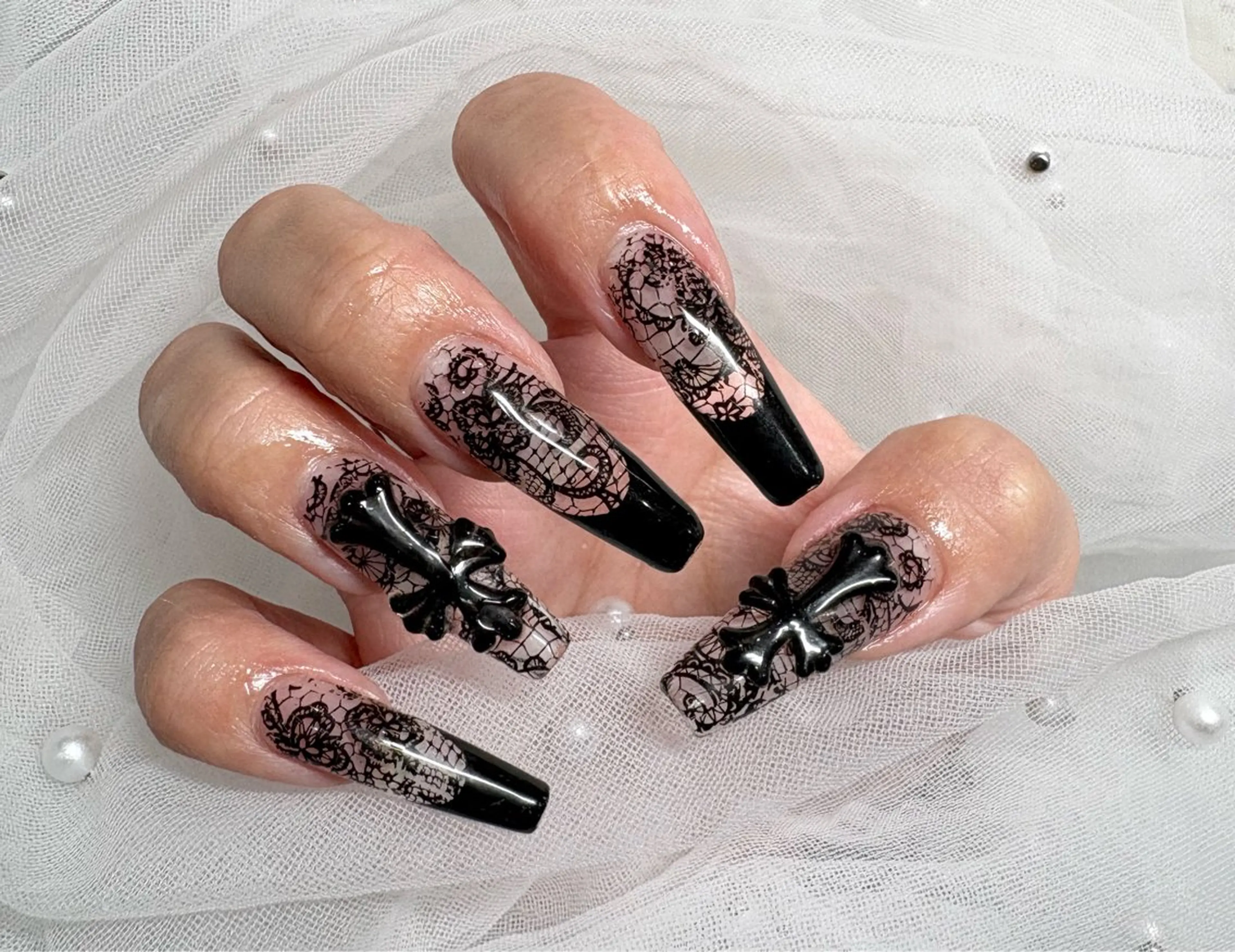 ネイル ハンドネイル 小林joieange 心斎橋店のネイルデザイン