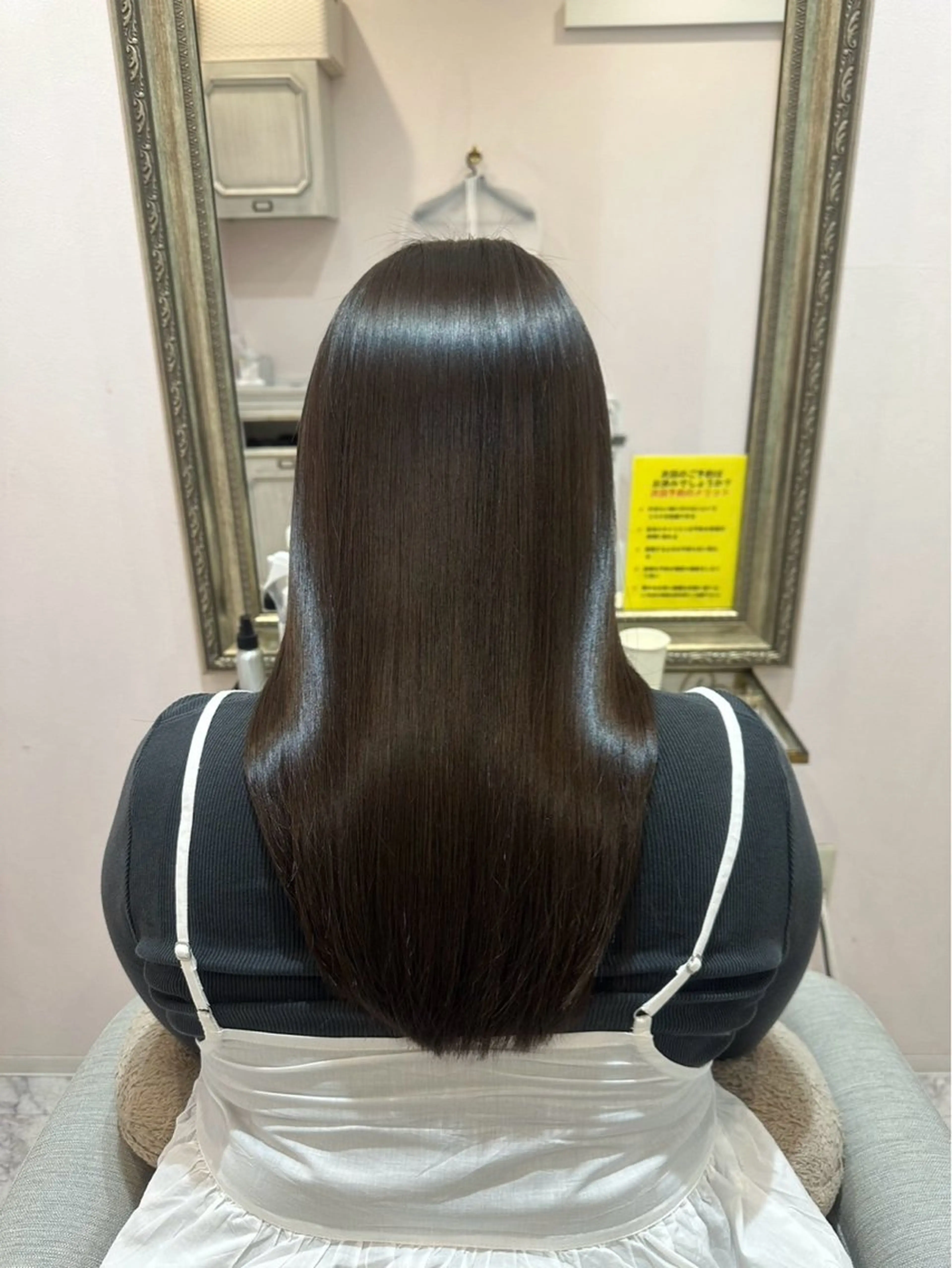 ロング 縮毛矯正 Natsuki /北千住/髪質改善のヘアスタイル