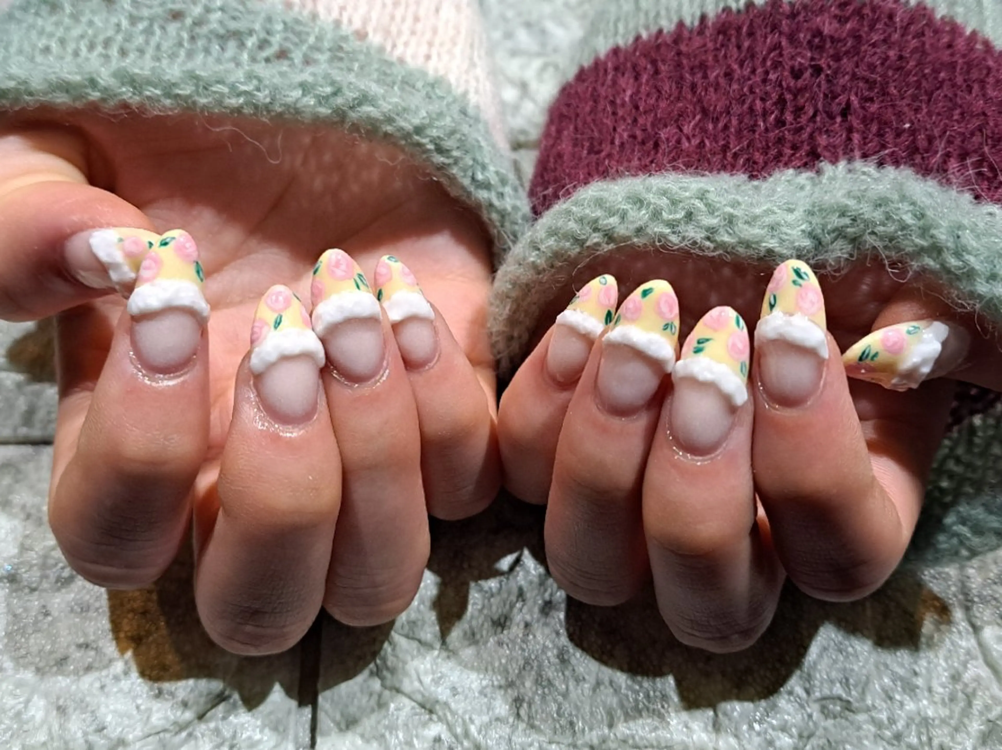 ネイル スカルプネイル ハンドネイル RounGe町田店 🧸大谷のネイルデザイン