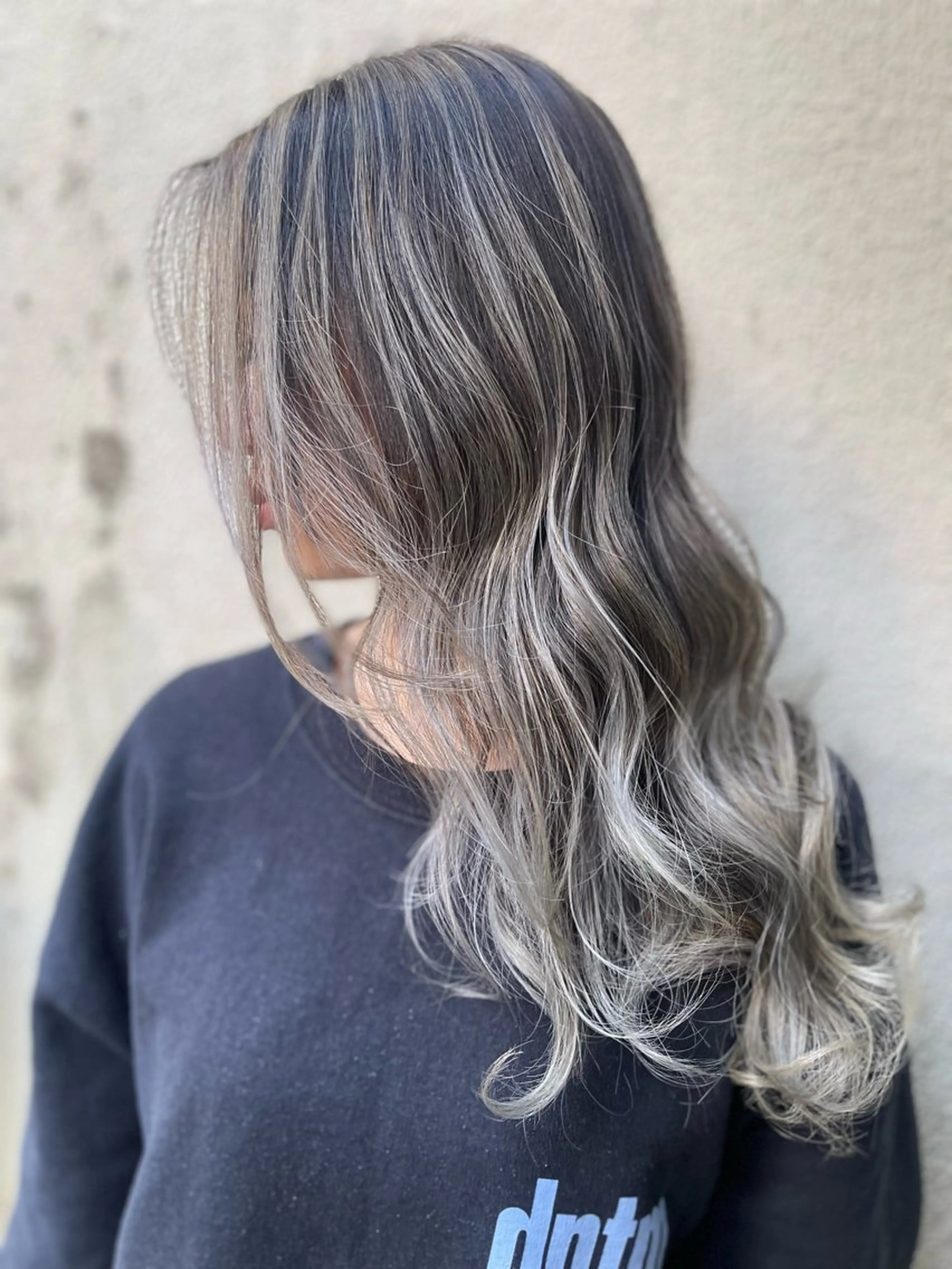 ロング レイヤーカット カット ヘアカラー トリートメント バレイヤージュ⭐️ 栄/舩木裕矢のヘアスタイル