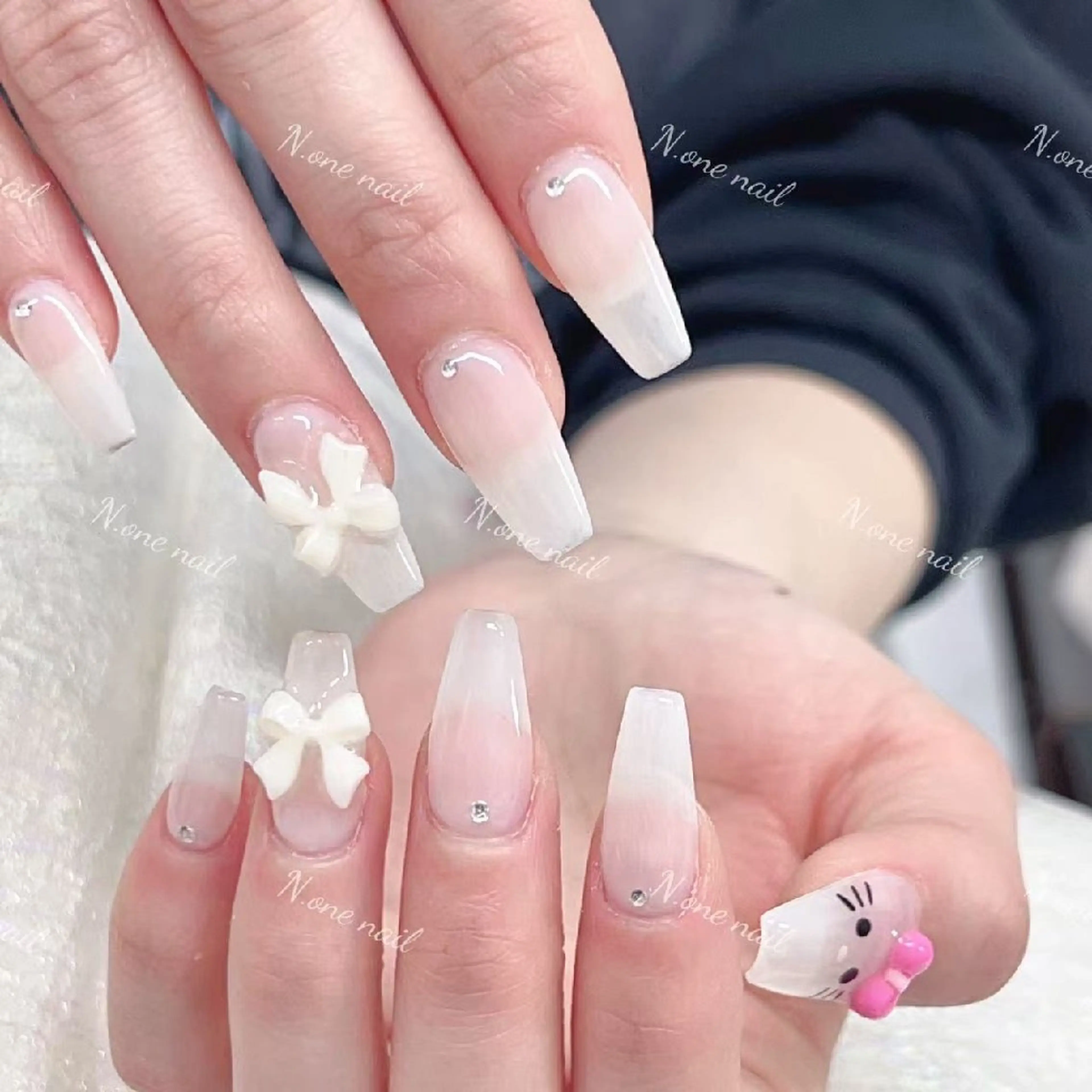 N.one 🎀ユイ🎀のネイルデザイン