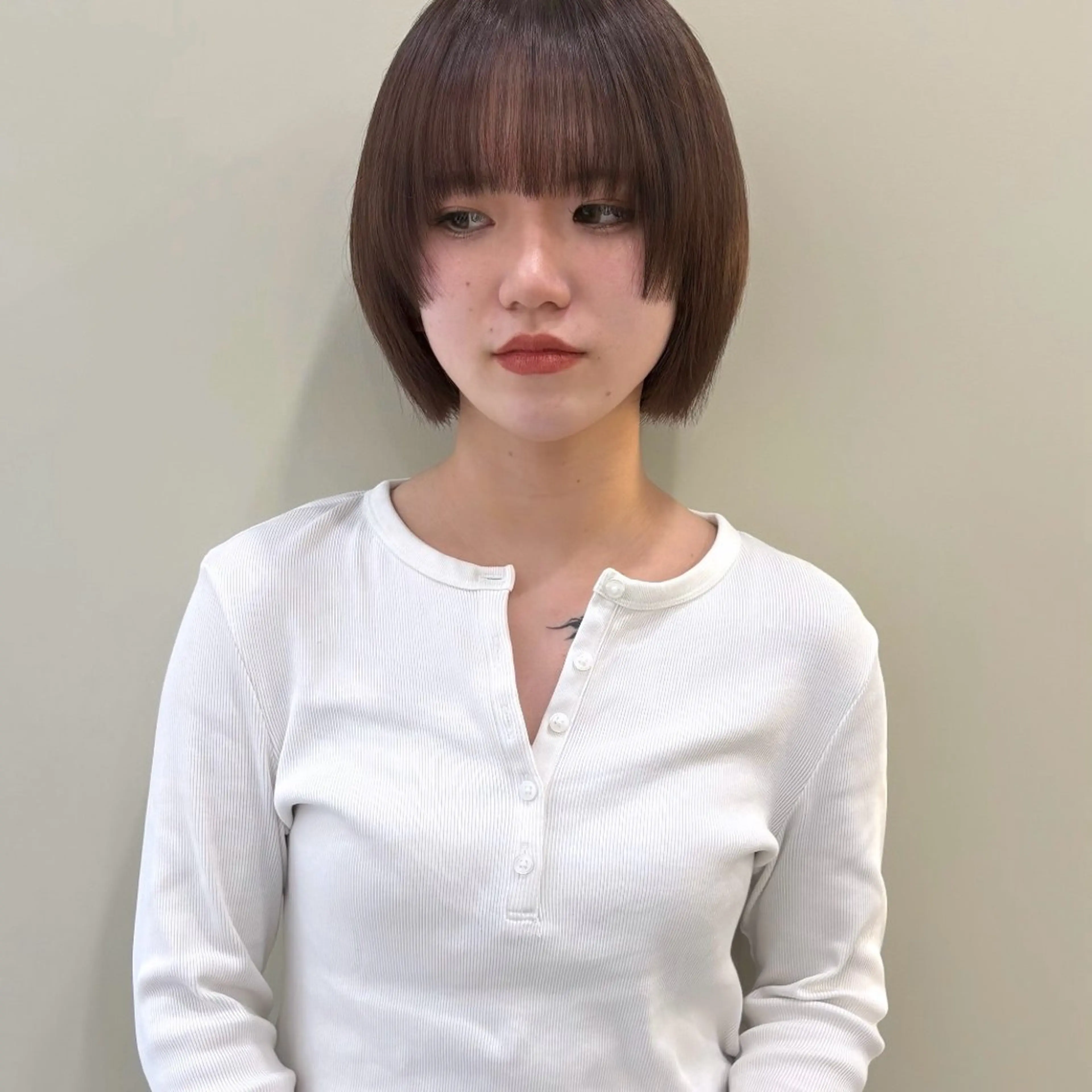 ショート カラー ヘアカラー トリートメント hana/艶髪 /透明感カラー🪞のヘアスタイル