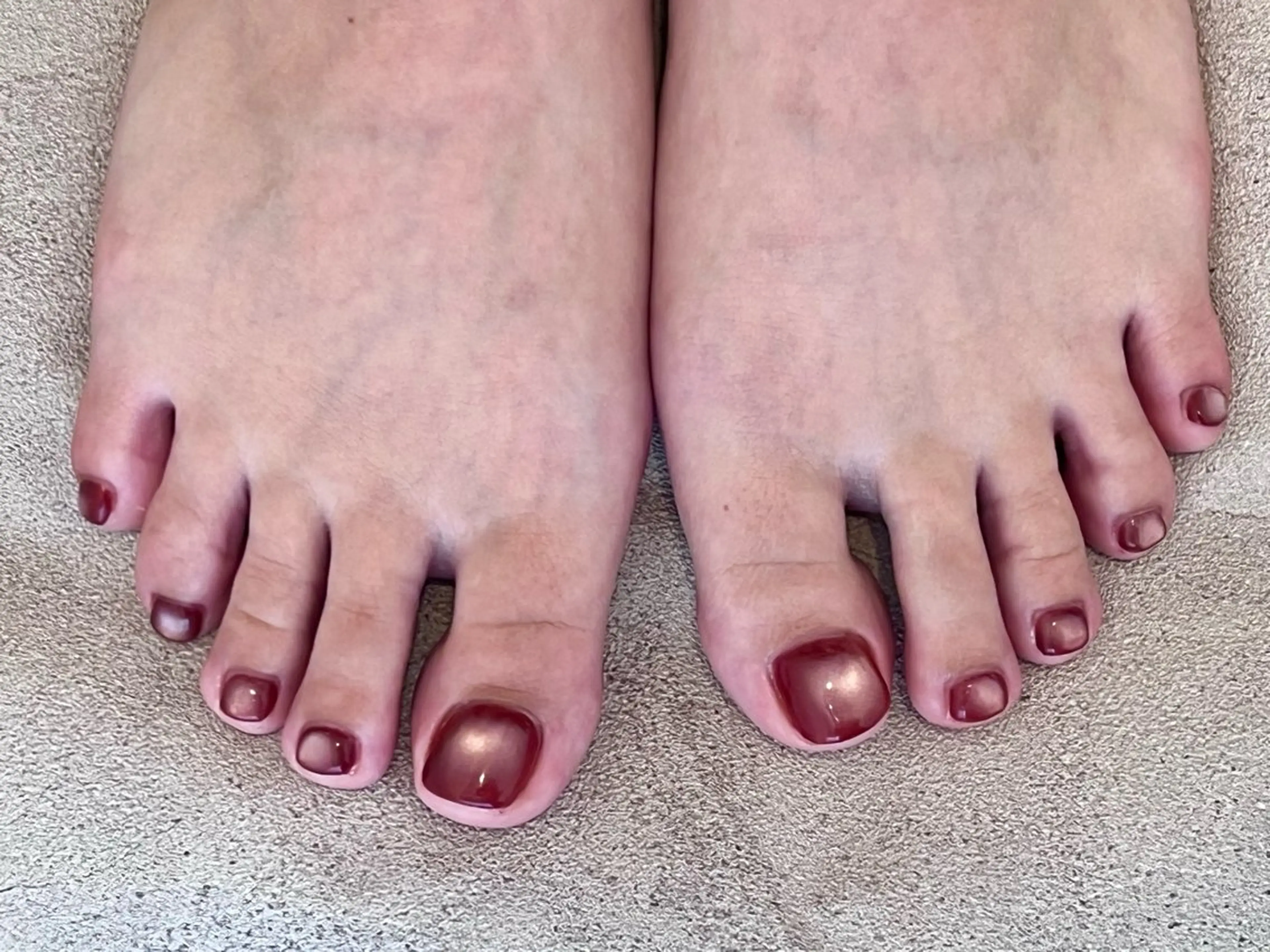 ネイル フットネイル 自由が丘サロン あやめ💅のネイルデザイン