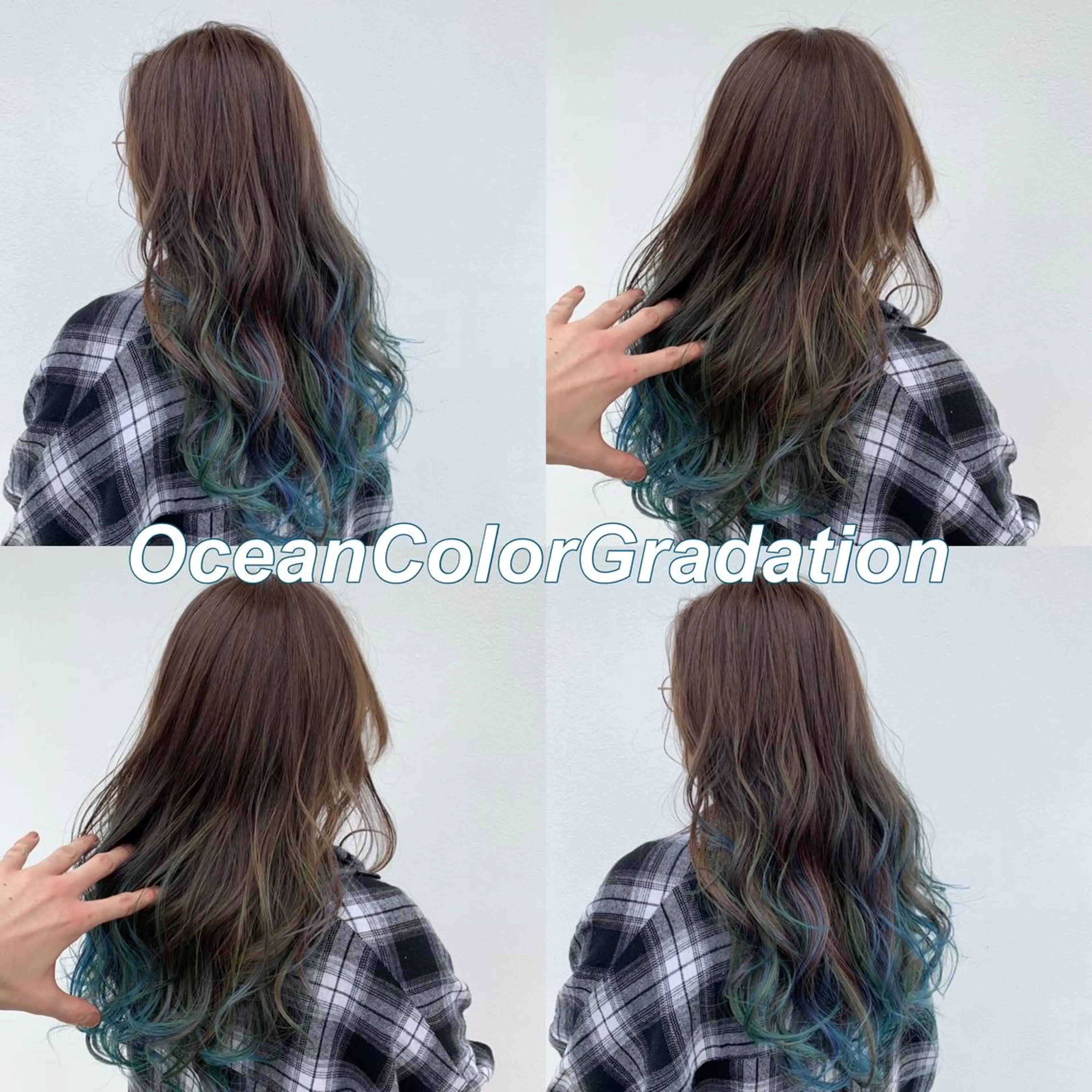 カラー グラデーションカラー ヘアカラー 水戸/ブリーチカラー ♠️♠️會澤遼真のヘアスタイル