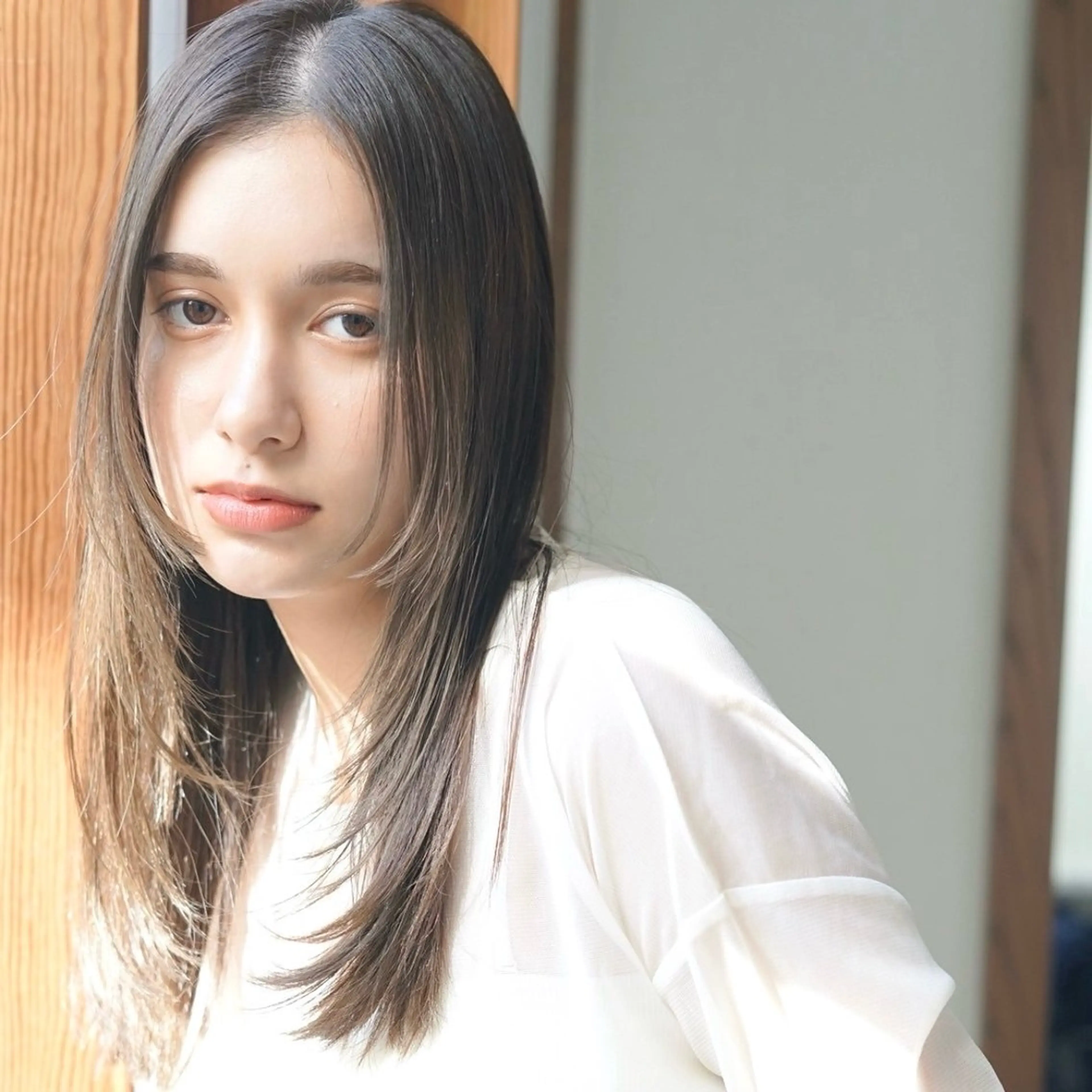 ロング パーマ ヘアアレンジ ストレートパーマ カット 縮毛矯正 トリートメント 髪質改善ストレート✨ パーマヘア✨YUKIのヘアスタイル