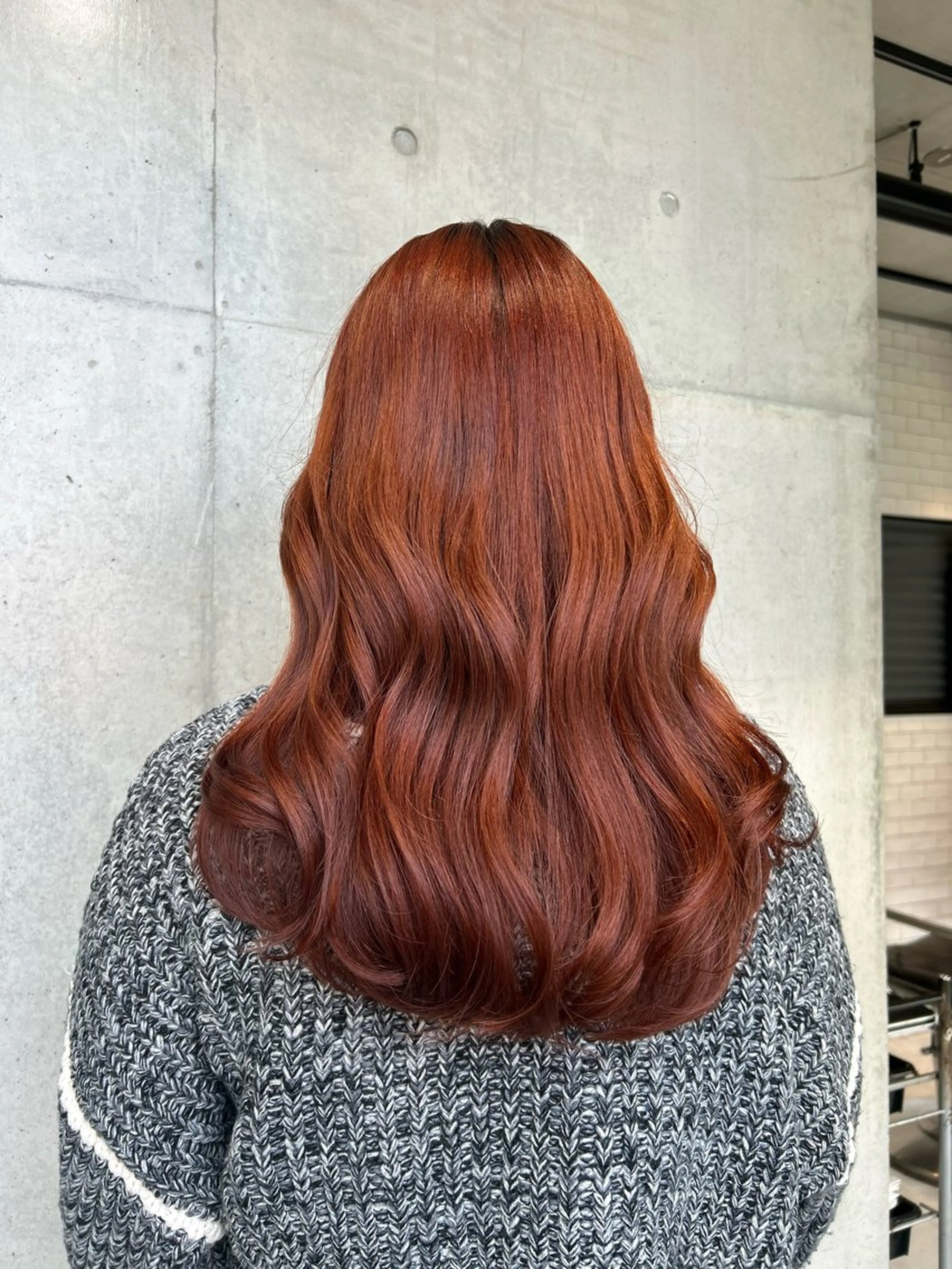 ロング カラー ヘアアレンジ ヘアカラー トリートメント ボブ艶モテカラー🫧 カリンのヘアスタイル