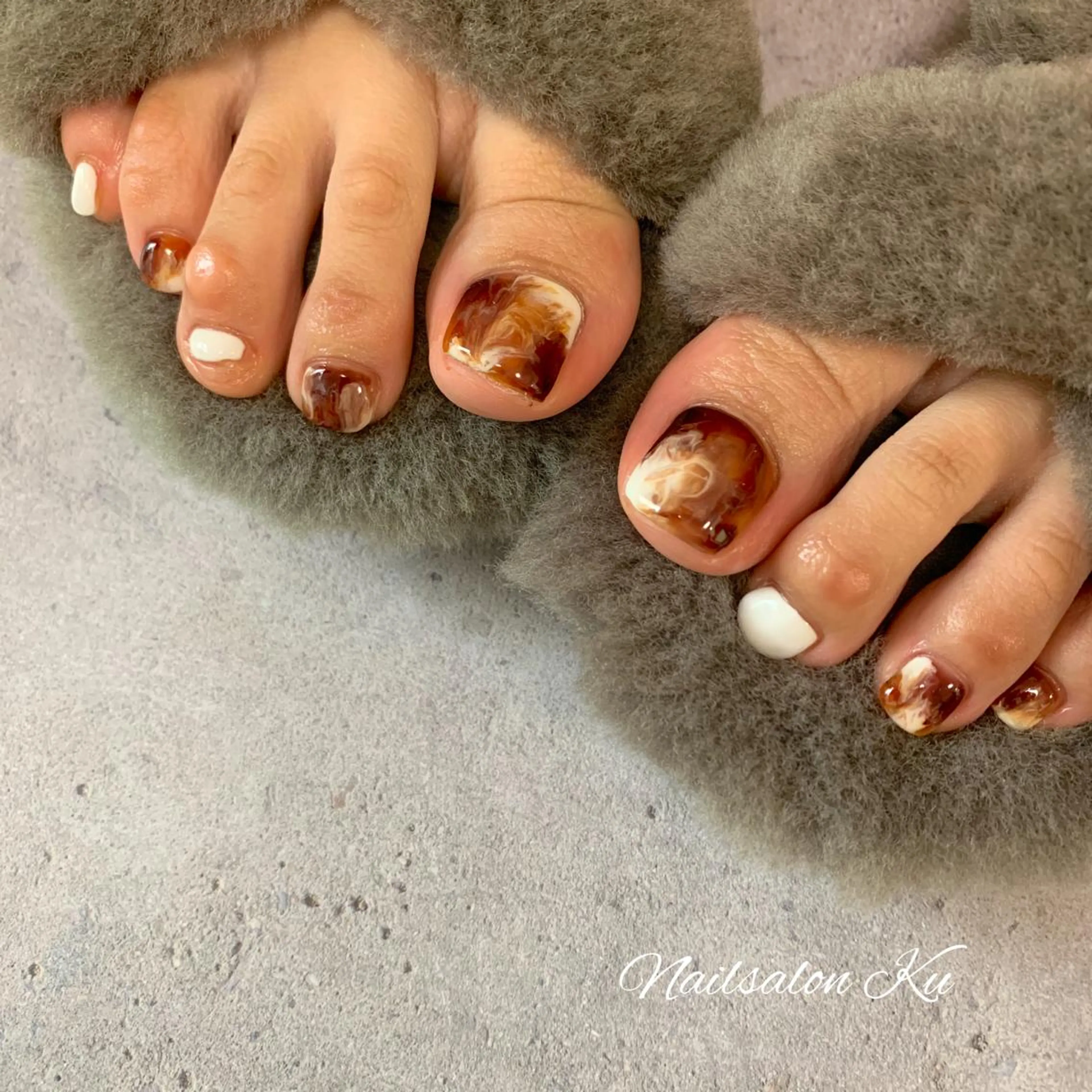 ネイル フットネイル ネイルサロン クーのネイルデザイン