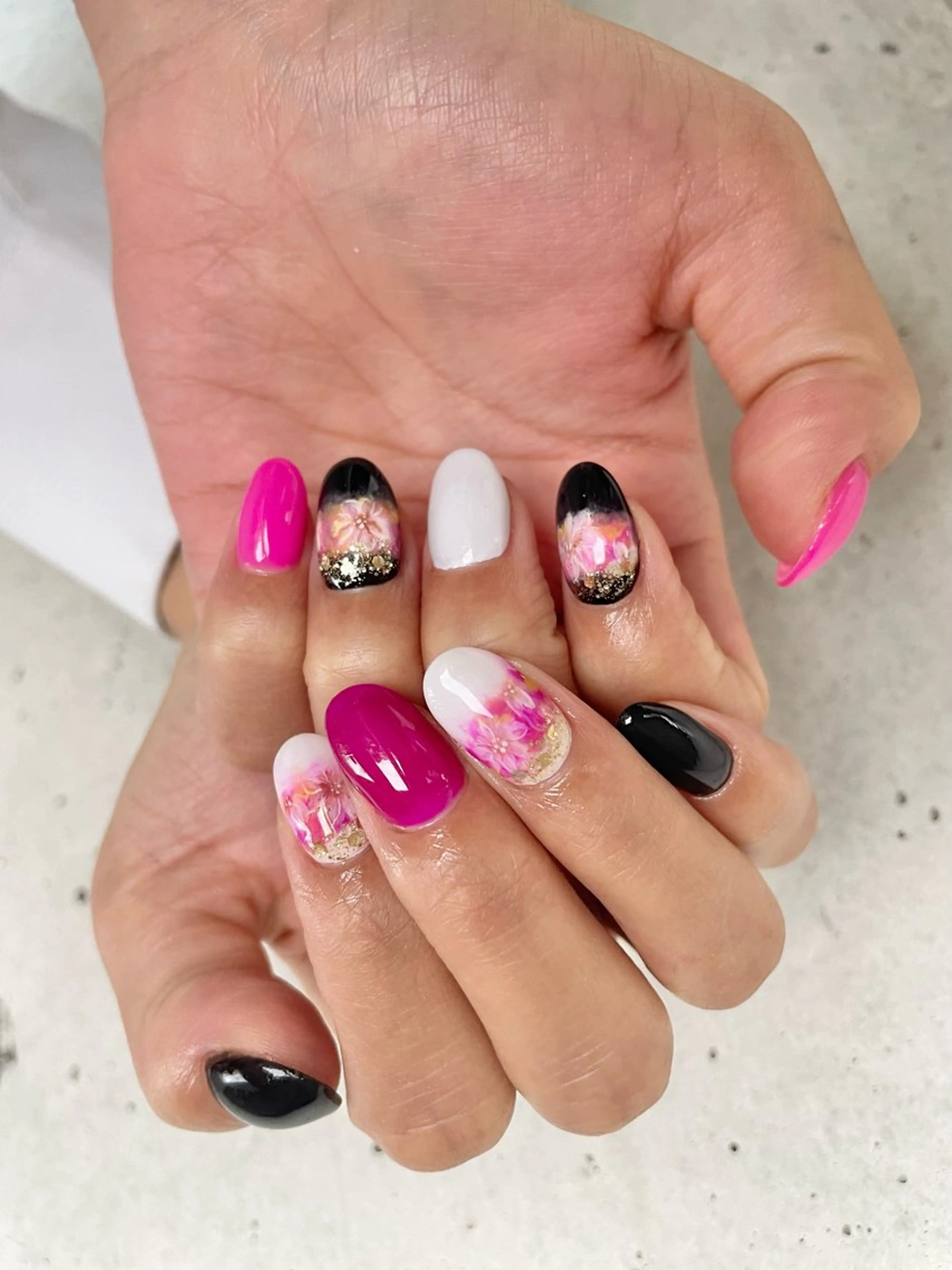 ネイル ハンドネイル Rena-ju キャサディのネイルデザイン