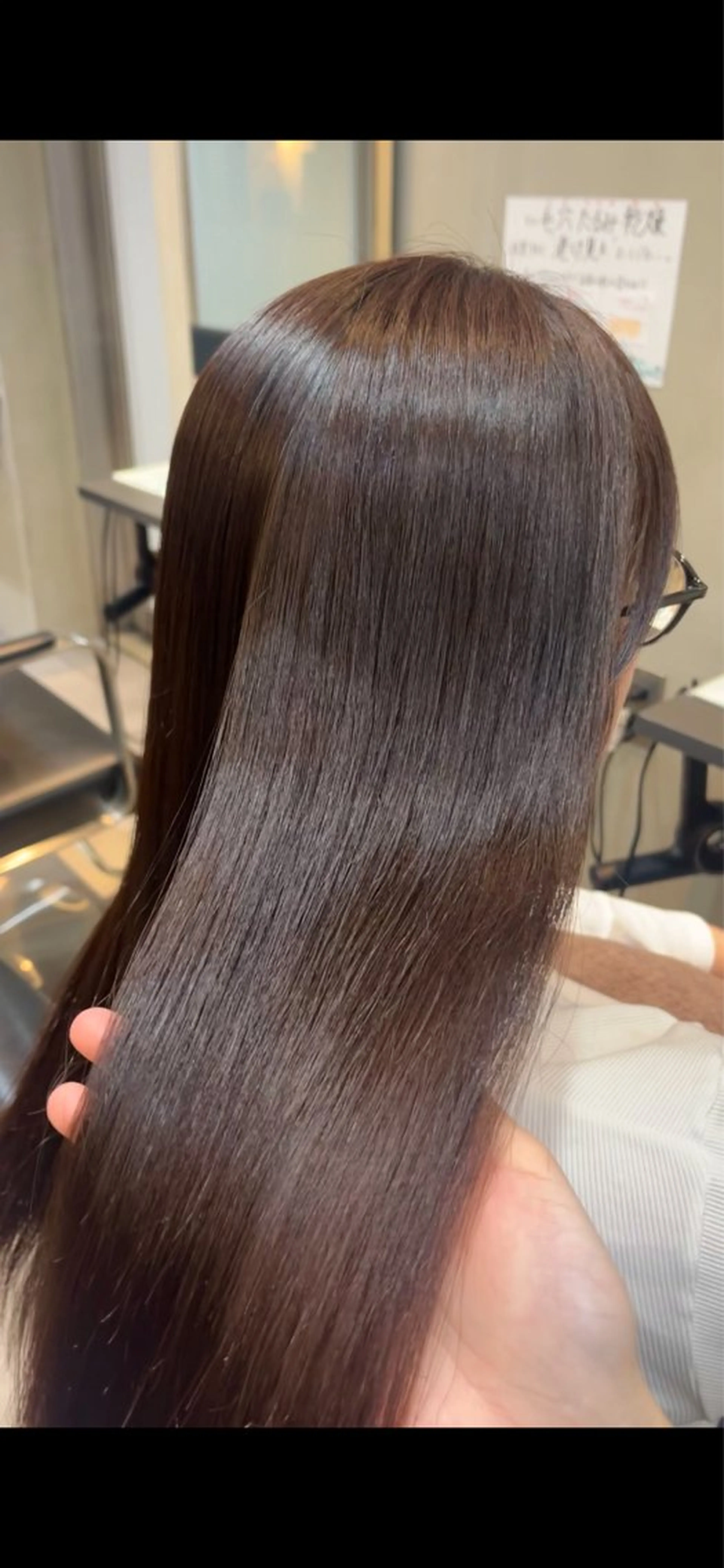 ロング カラー ヘアアレンジ カット ヘアカラー トリートメント 似合わせ/透明感 カラー/豊中/かこのヘアスタイル