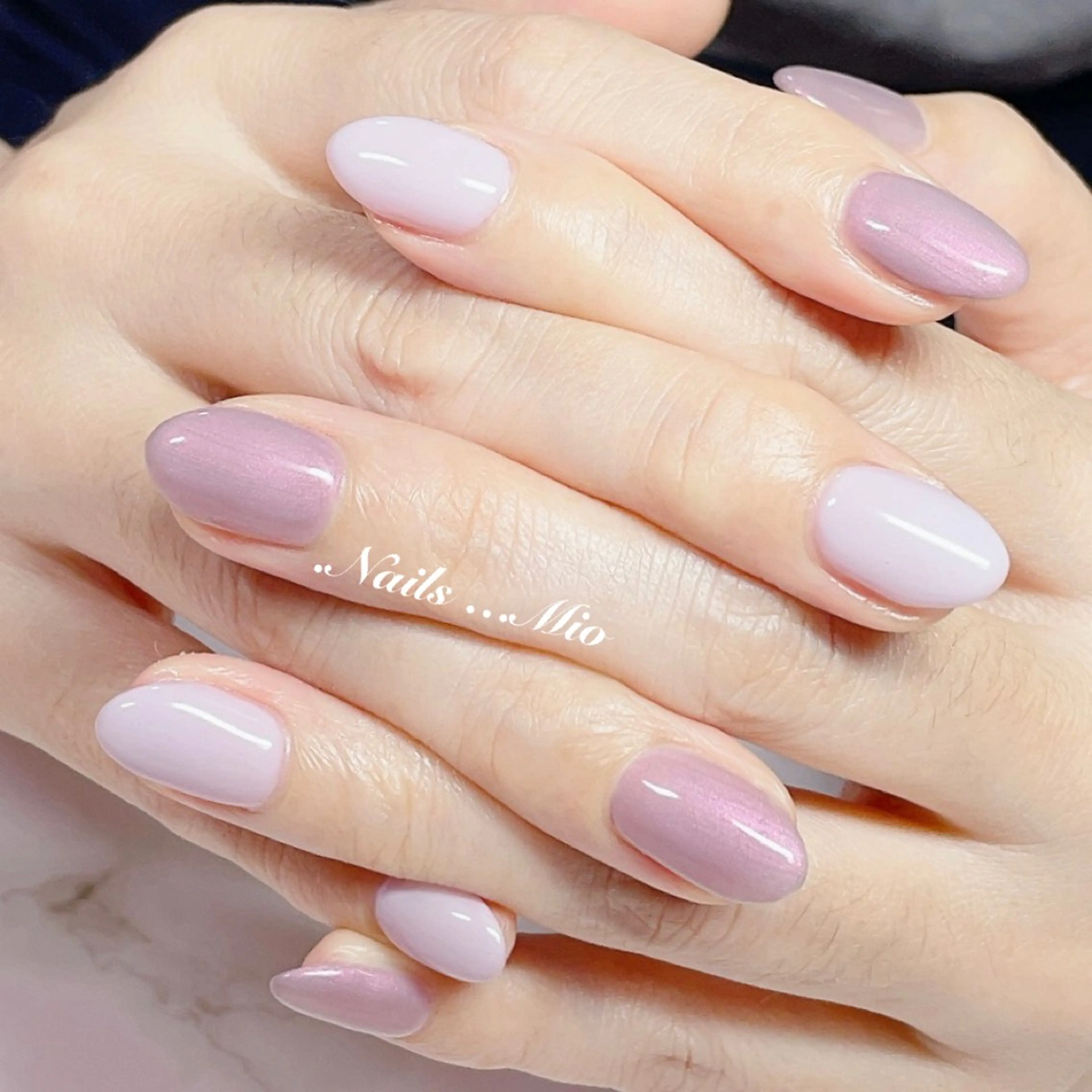 ネイル ジェルネイル ワンカラーネイル .Nails Mio 赤羽西ネイルサロンのネイルデザイン